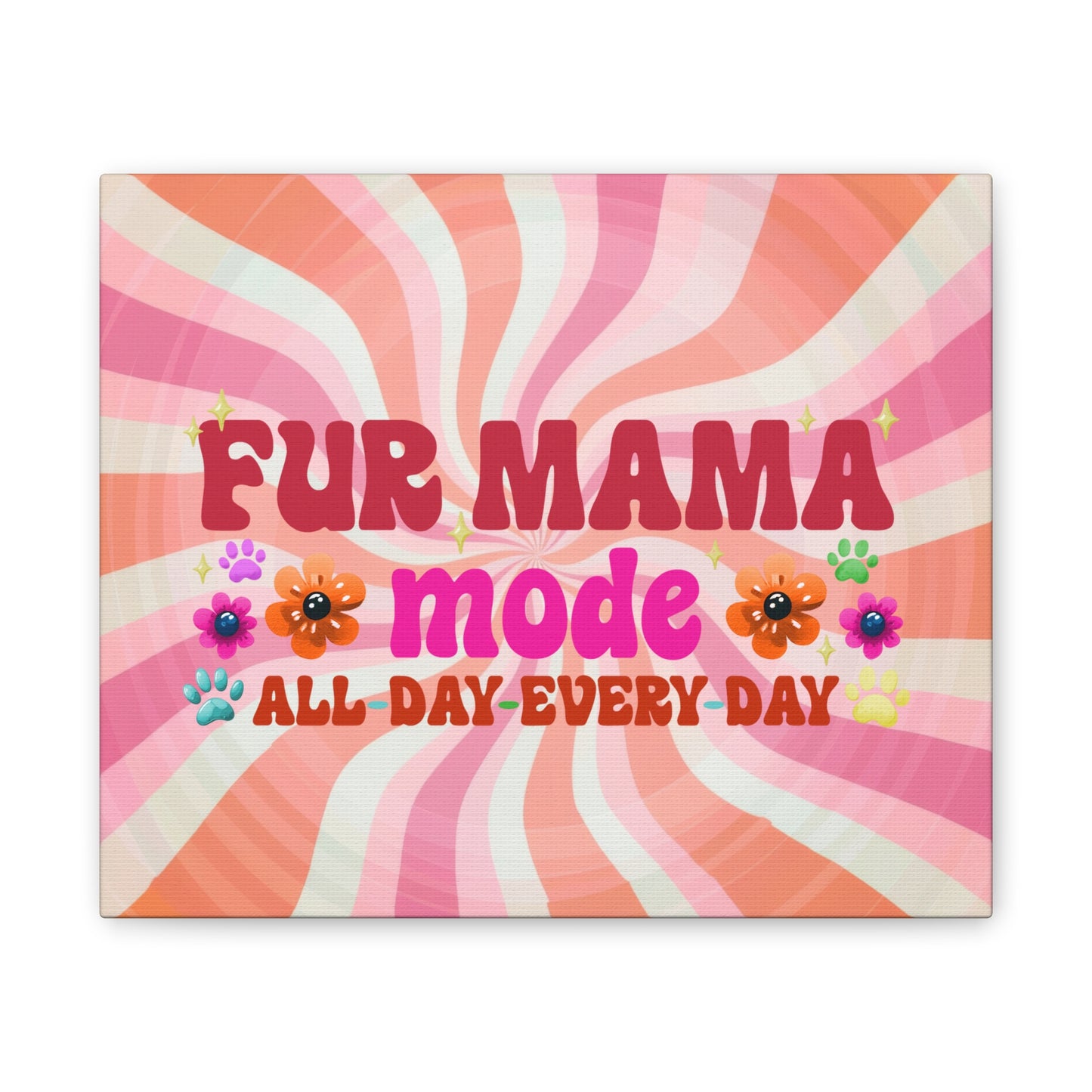 Canvas Art - Fur Mama