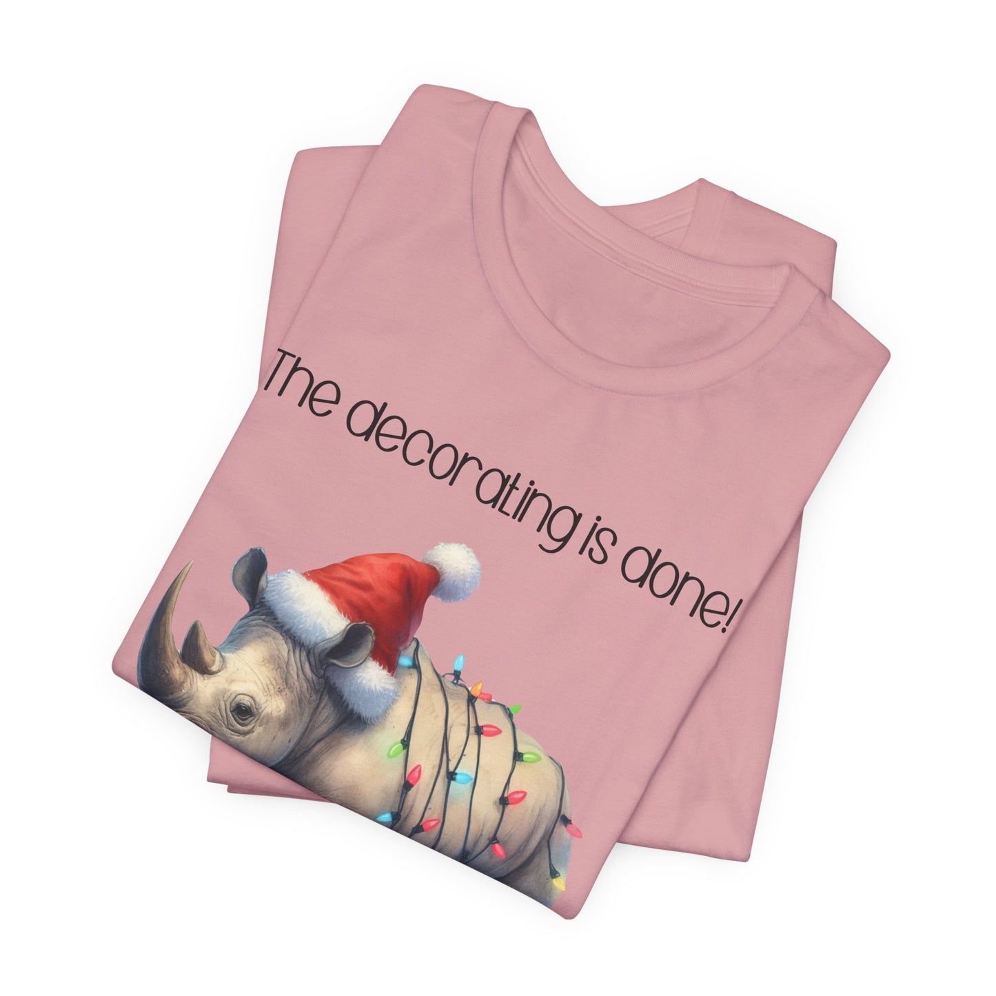 T-shirt - Christmas - Decorating Done (5a)