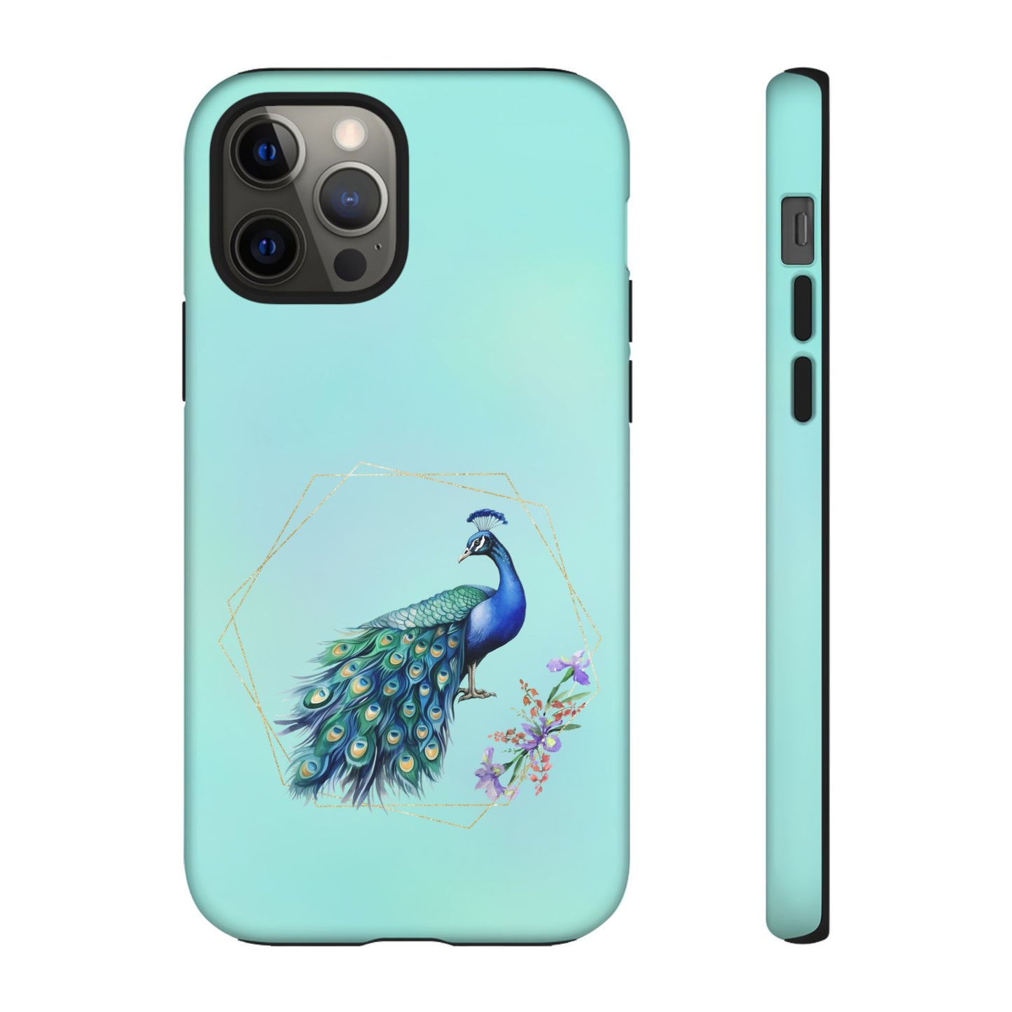 Tough Cell Phone Case - Animal - Peacock (2)