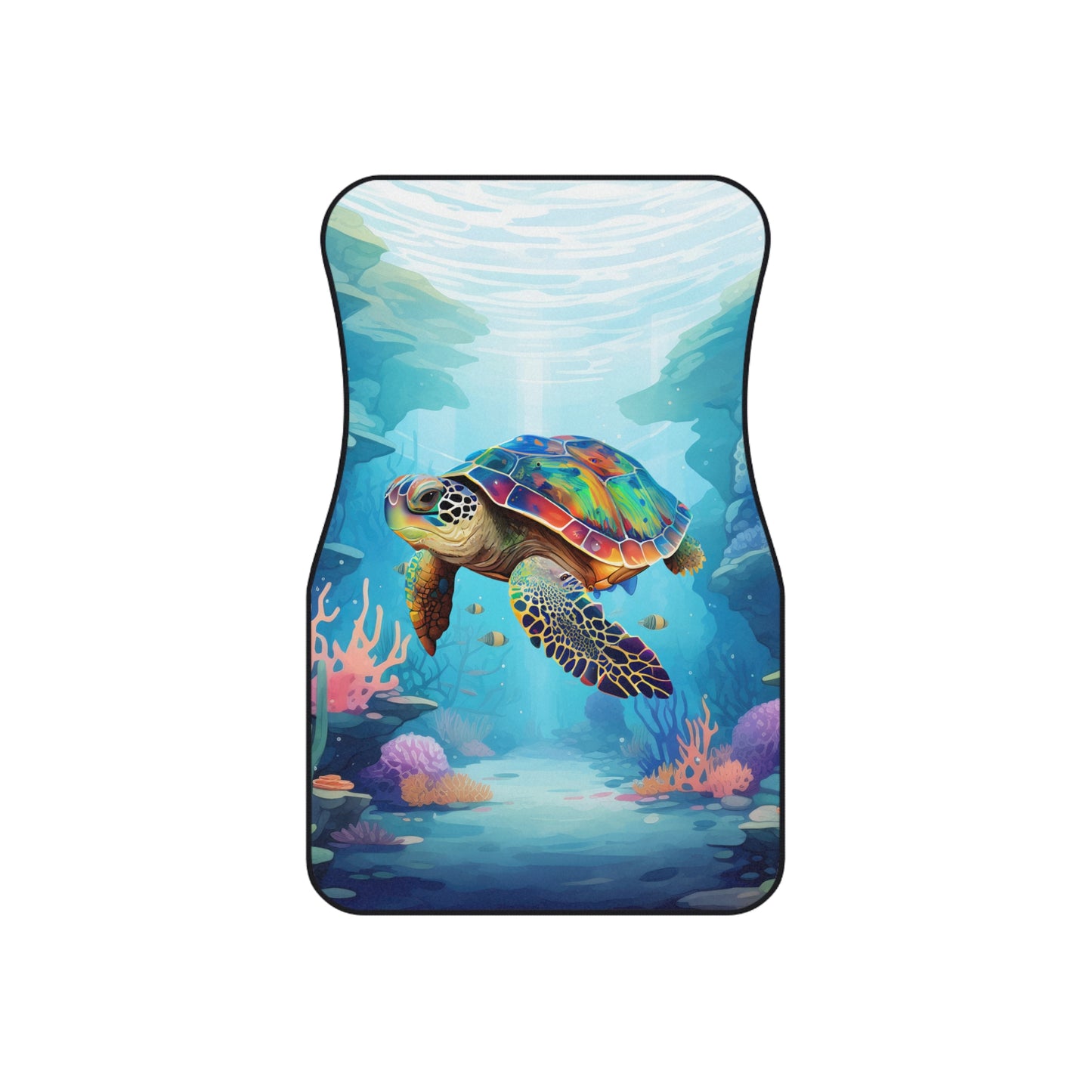 Car Mats (Set of 4) - Animal - Sea Turtle (1)