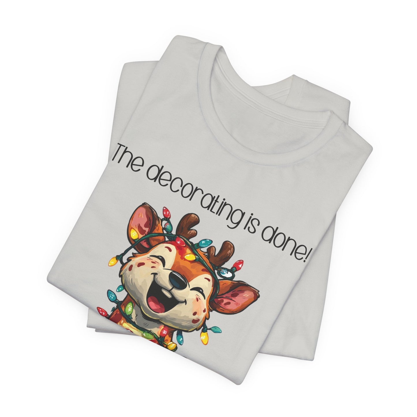 T-shirt - Christmas - Decorating Done (2a)