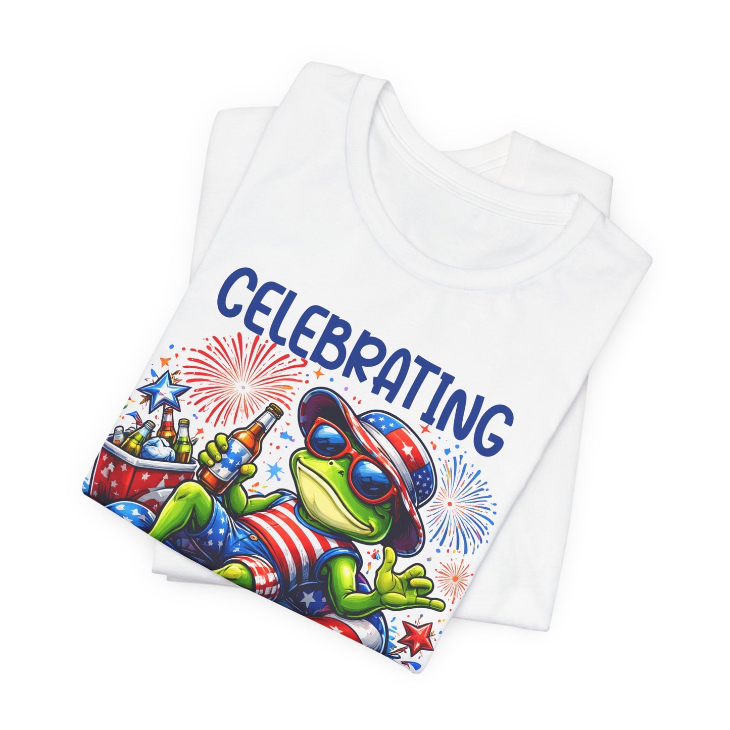 T-Shirt - American - Celebrating America Frog 01