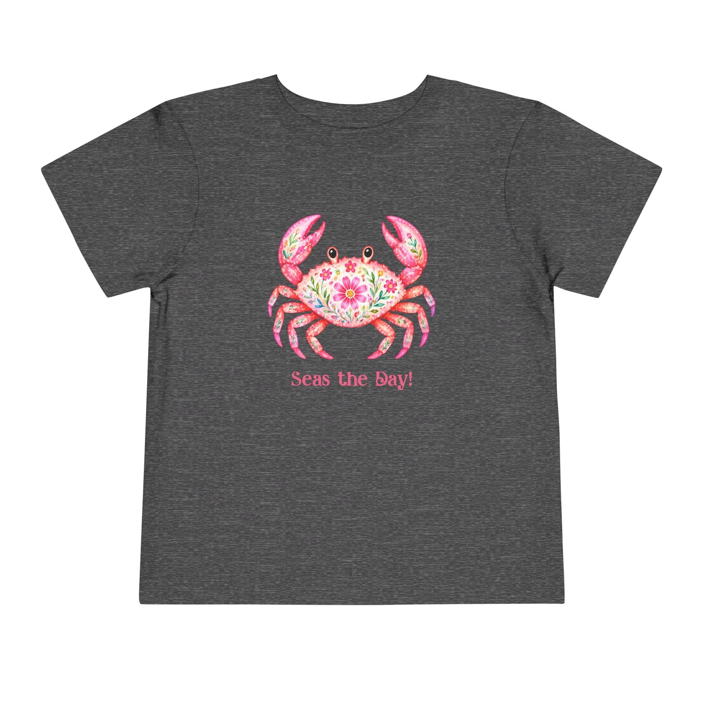 Toddler Tee - Animal - Seas the Day Crab (01)