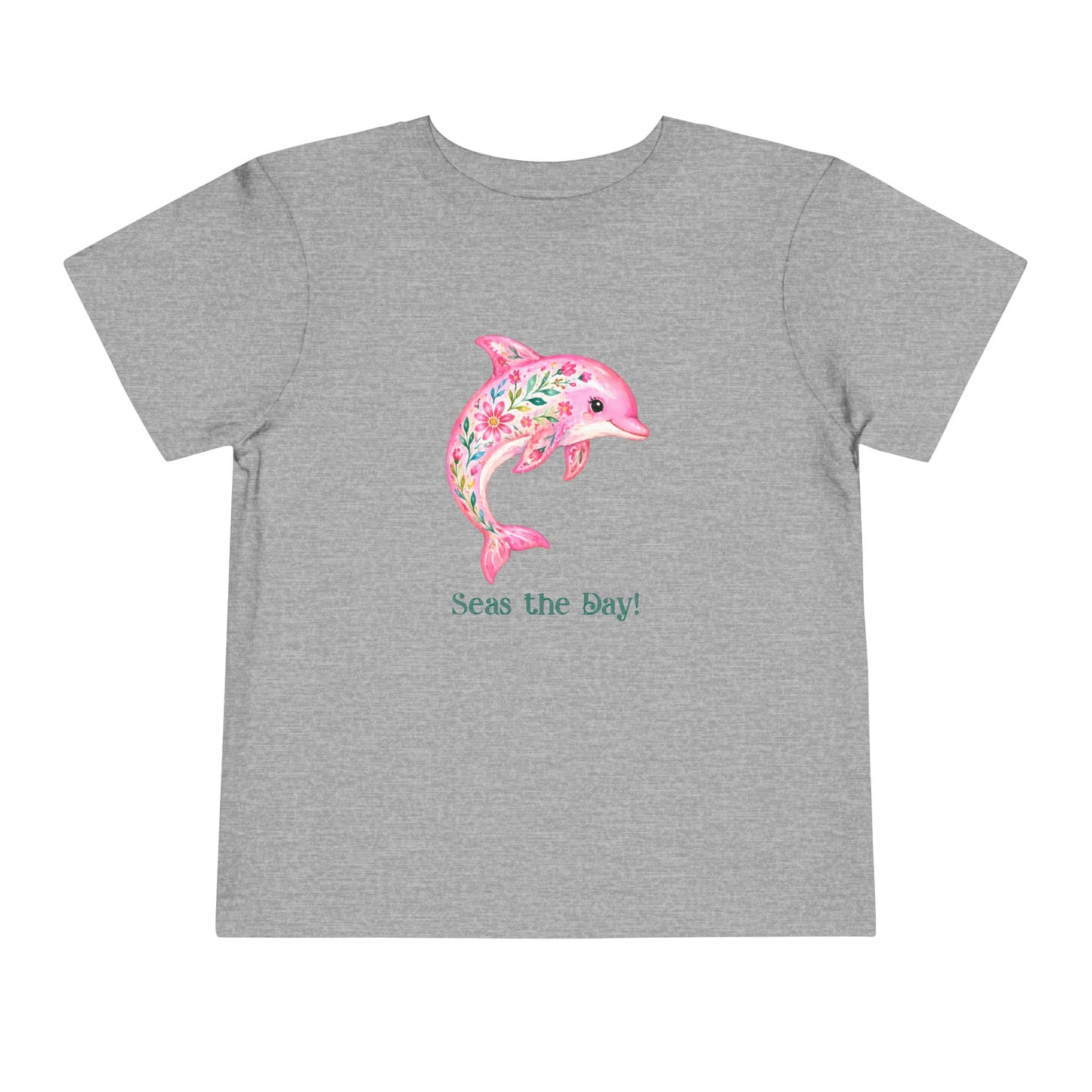 Toddler Tee - Animal - Seas the Day Dolphin (01)