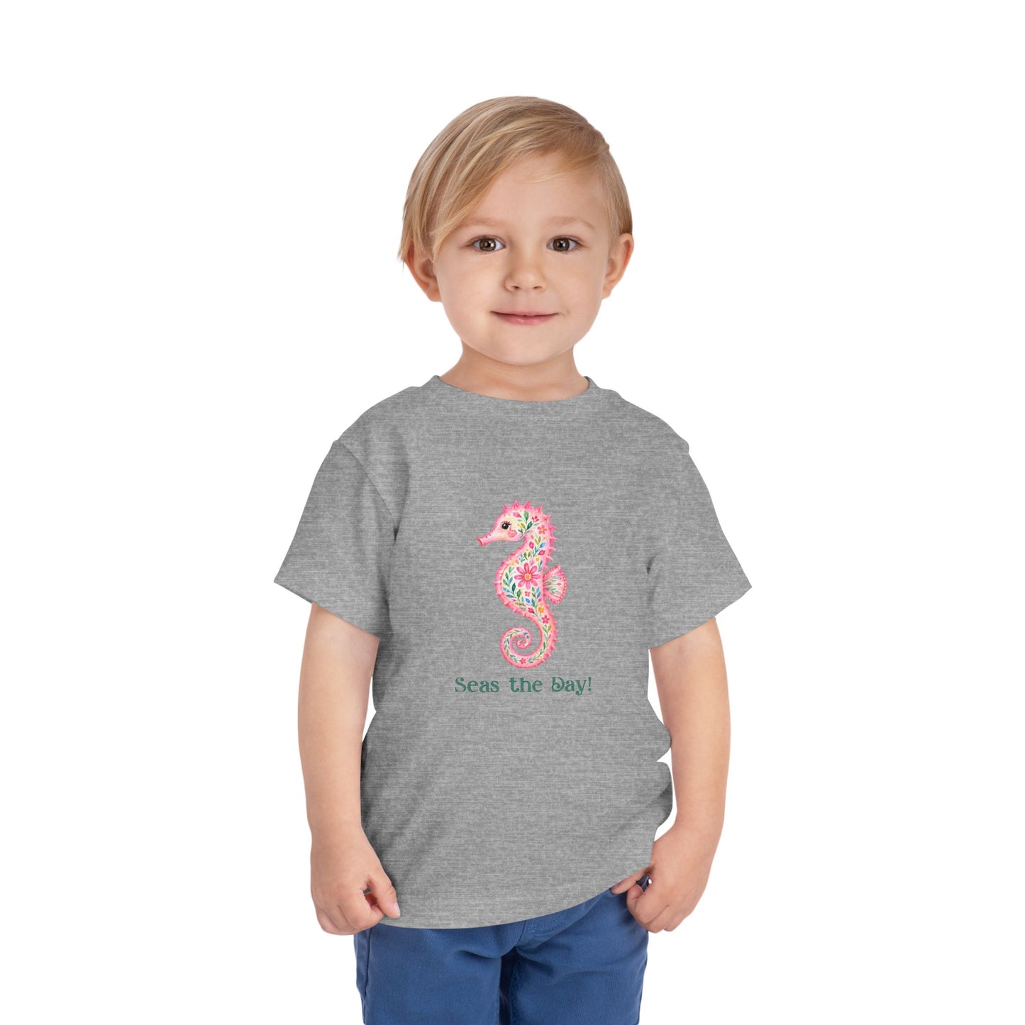 Toddler Tee - Animal - Seas the Day Sea Horse (01)