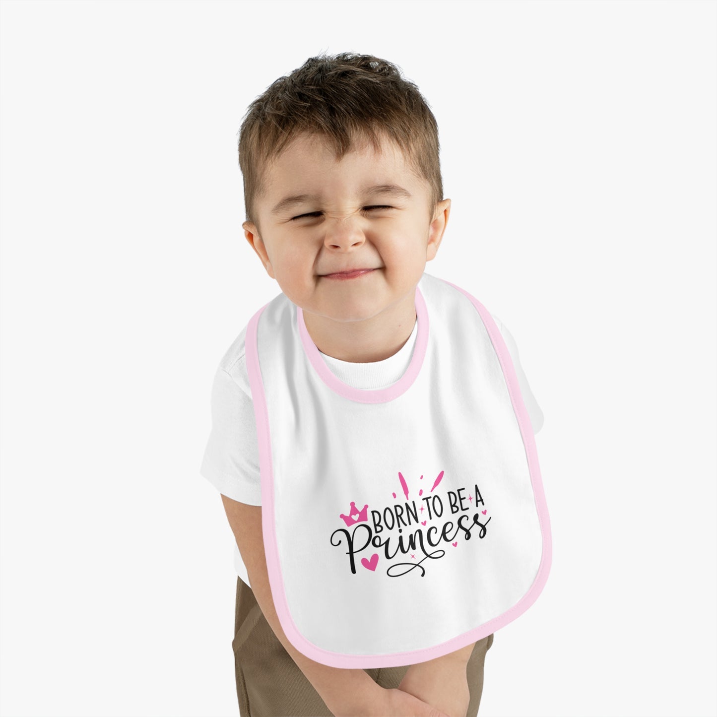 Baby Bib - Born to be Princess (1)