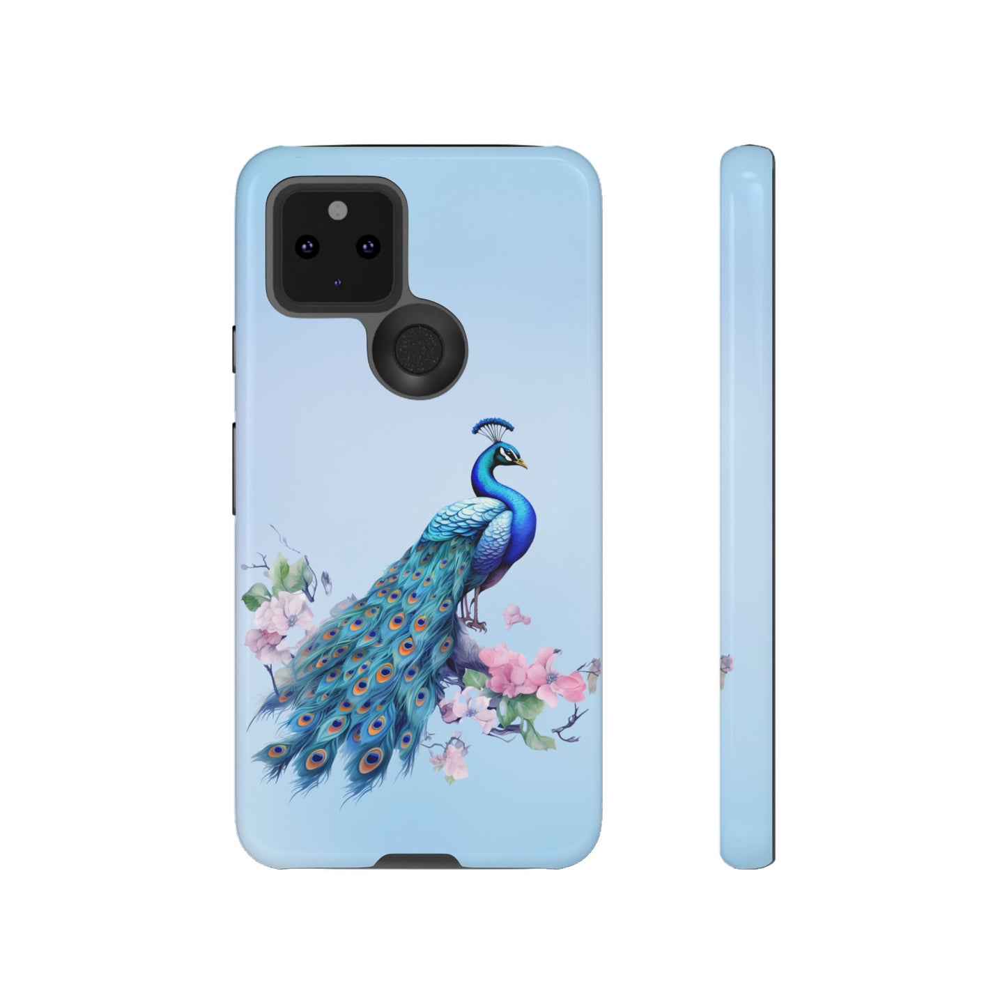 Tough Cell Phone Case - Animal - Peacock (1)