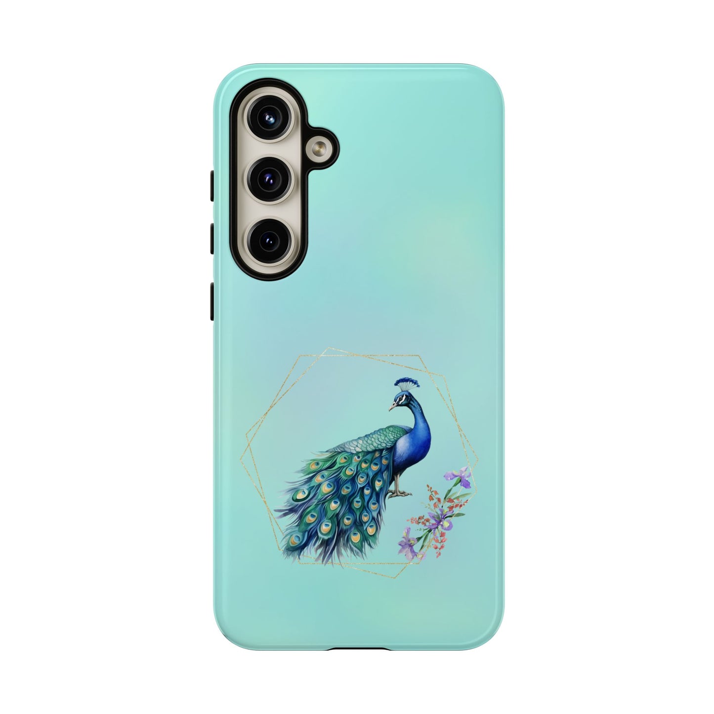 Tough Cell Phone Case - Animal - Peacock (2)