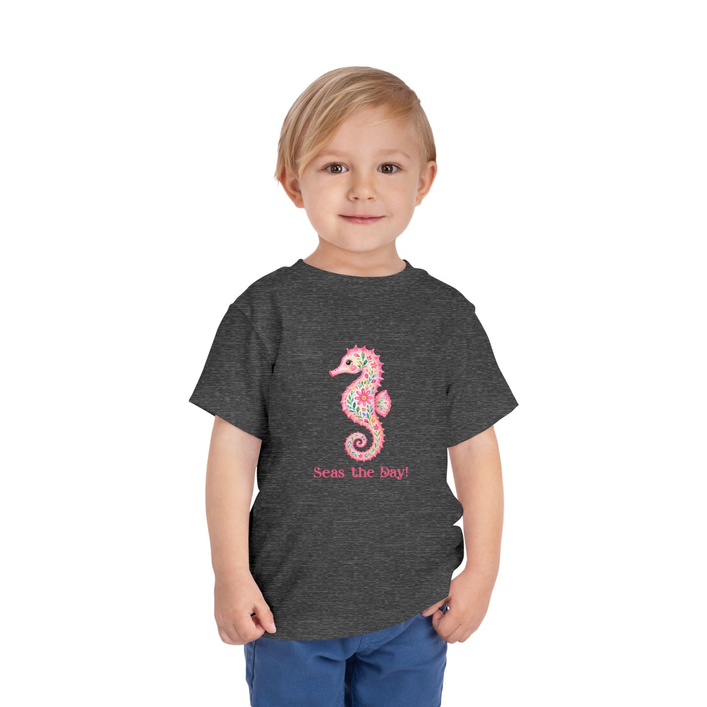 Toddler Tee - Animal - Seas the Day Sea Horse (01)