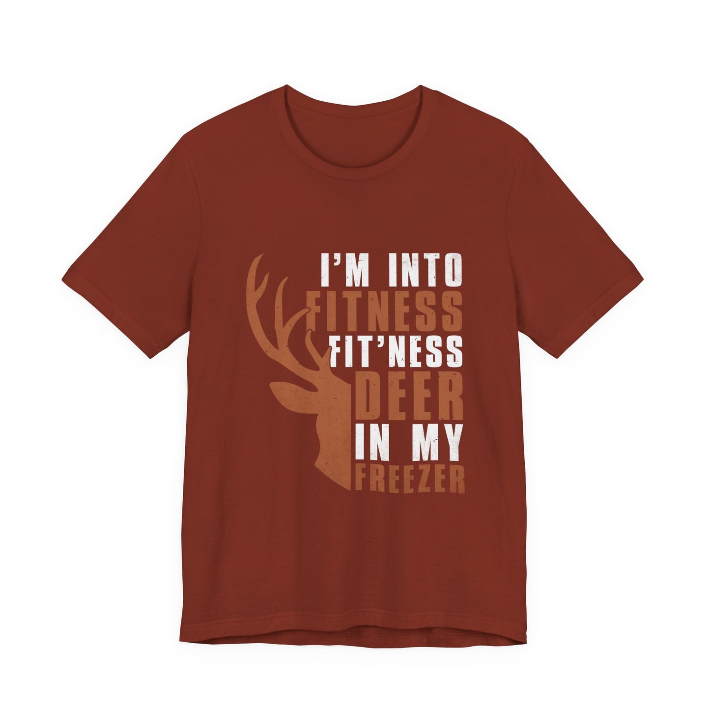 T-Shirt - Hunter - Fit'ness Deer in my Freezer (01a)