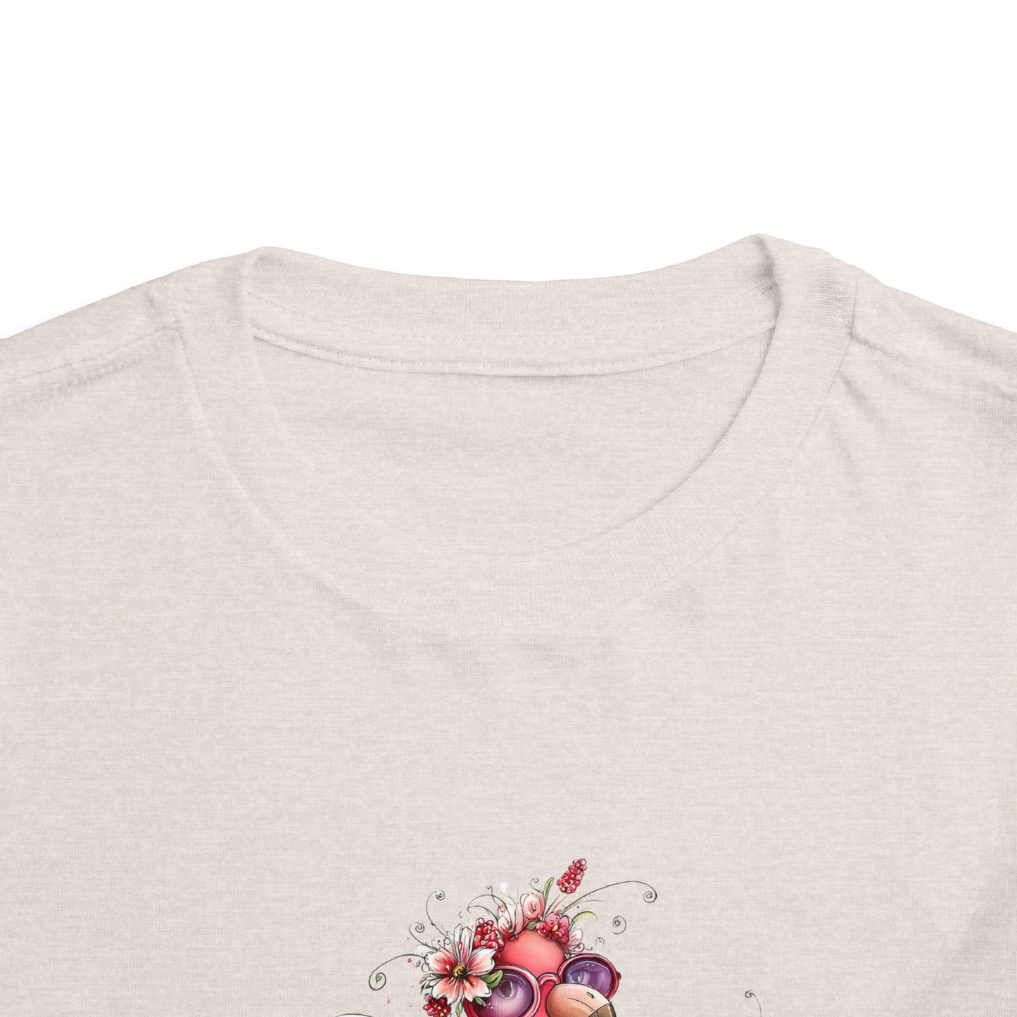 Toddler Tee - Animal - Flamingo - Summer Time (01)