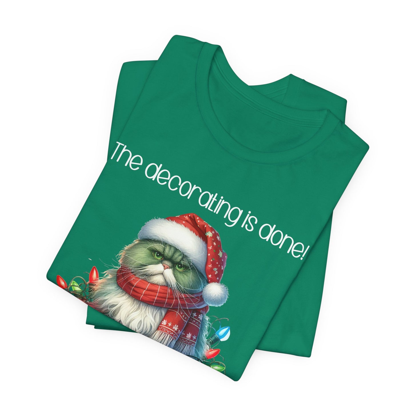T-shirt - Christmas - Decorating Done (3b)