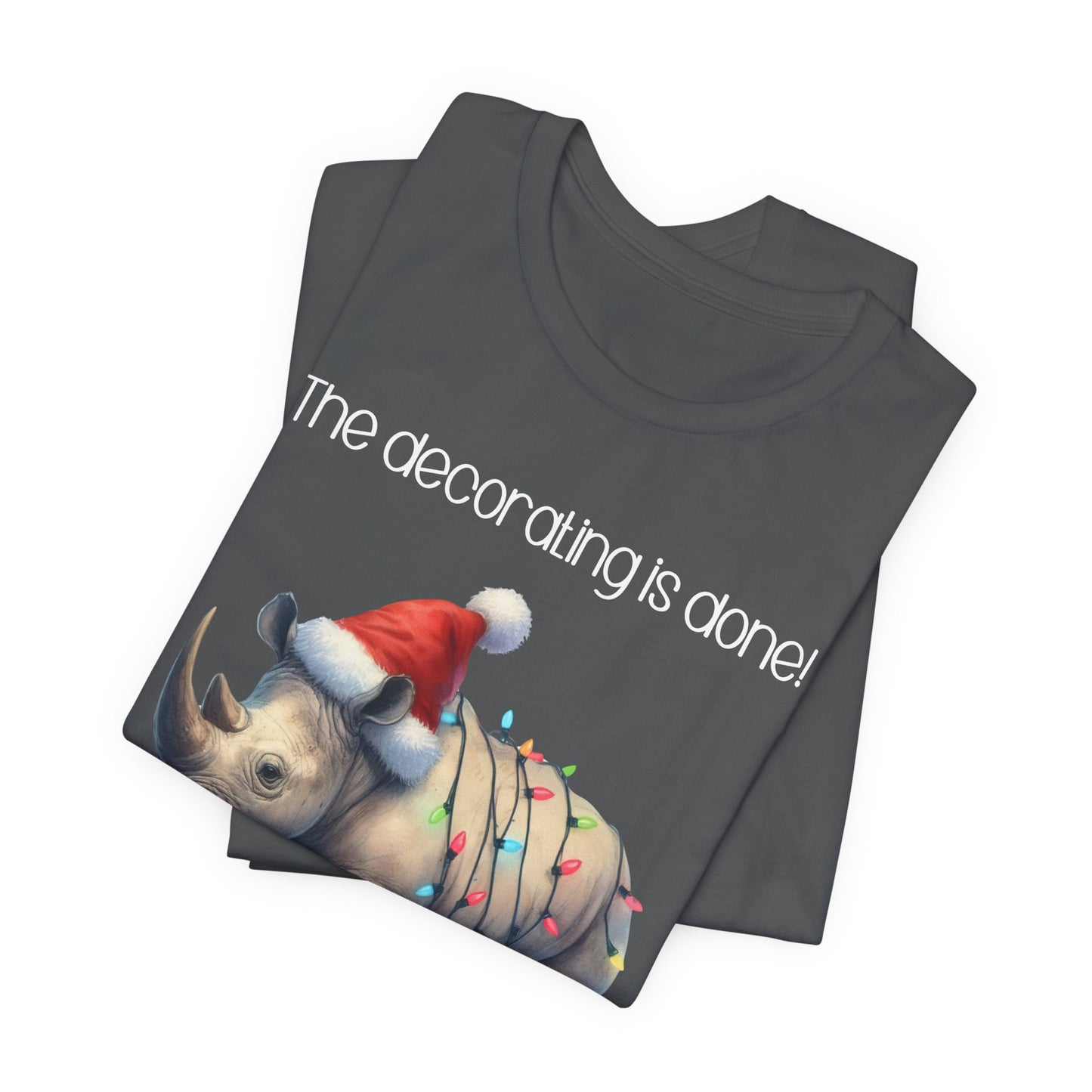 T-shirt - Christmas - Decorating Done (5b)