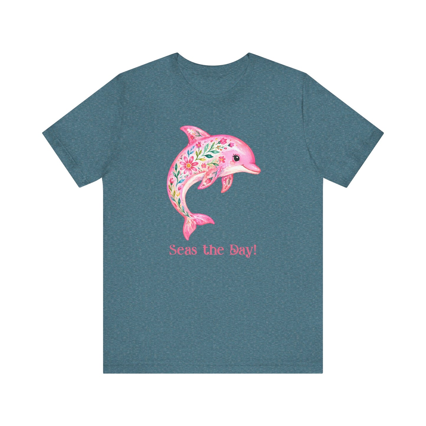 T-Shirt - Animal - Seas the Day Dolphin (01)