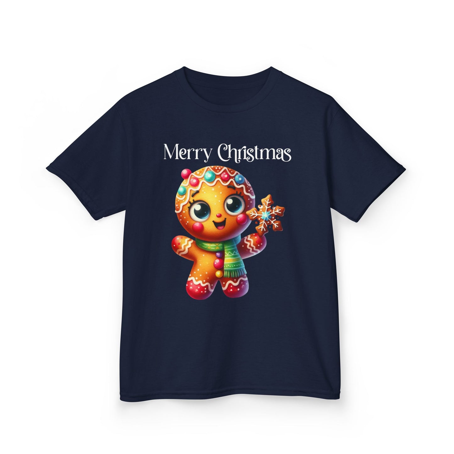 Child Tee - Christmas - Gingerbread - Merry Christmas (03a)