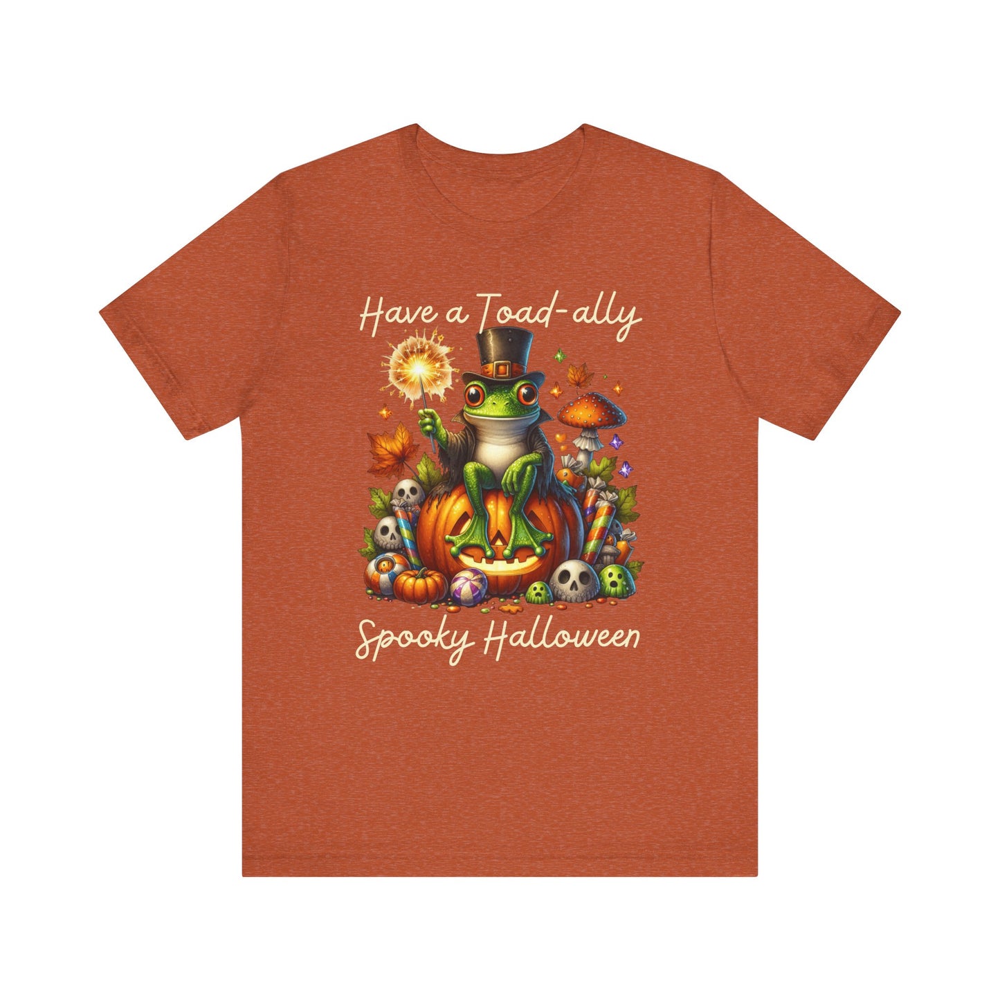 T-shirt - Halloween - Toad-ally Spooky Halloween (01b)
