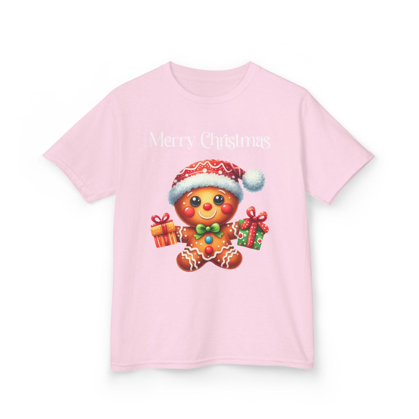Child Tee - Christmas - Gingerbread - Merry Christmas (01a)