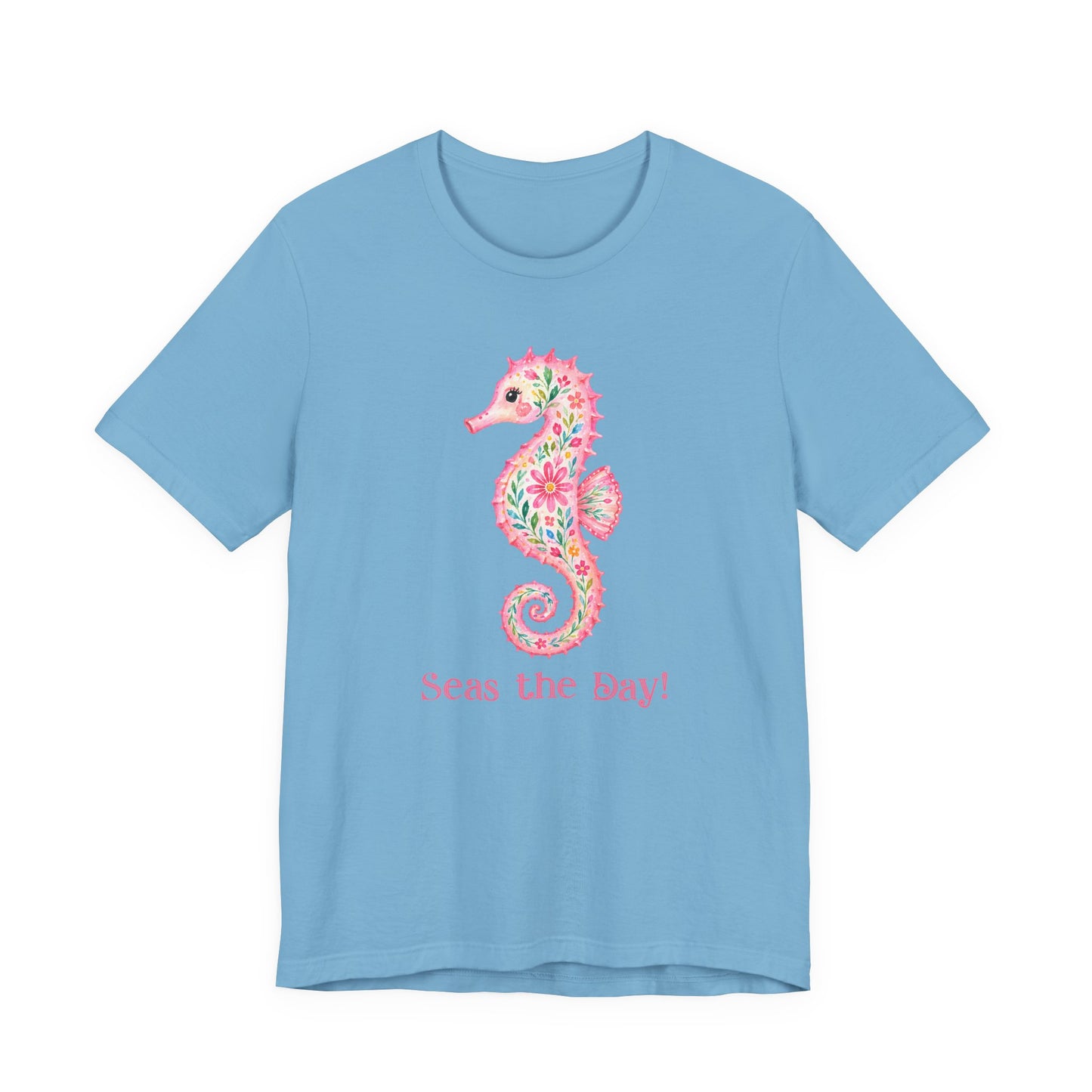T-Shirt - Animal - Seas the Day Sea Horse (01)