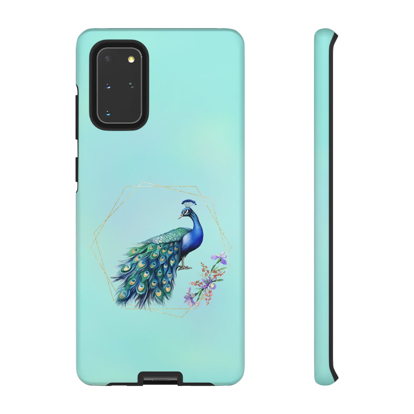 Tough Cell Phone Case - Animal - Peacock (2)