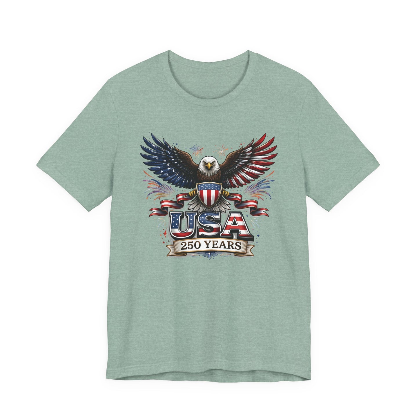 T-shirt - America - USA 250 years Eagle (01)
