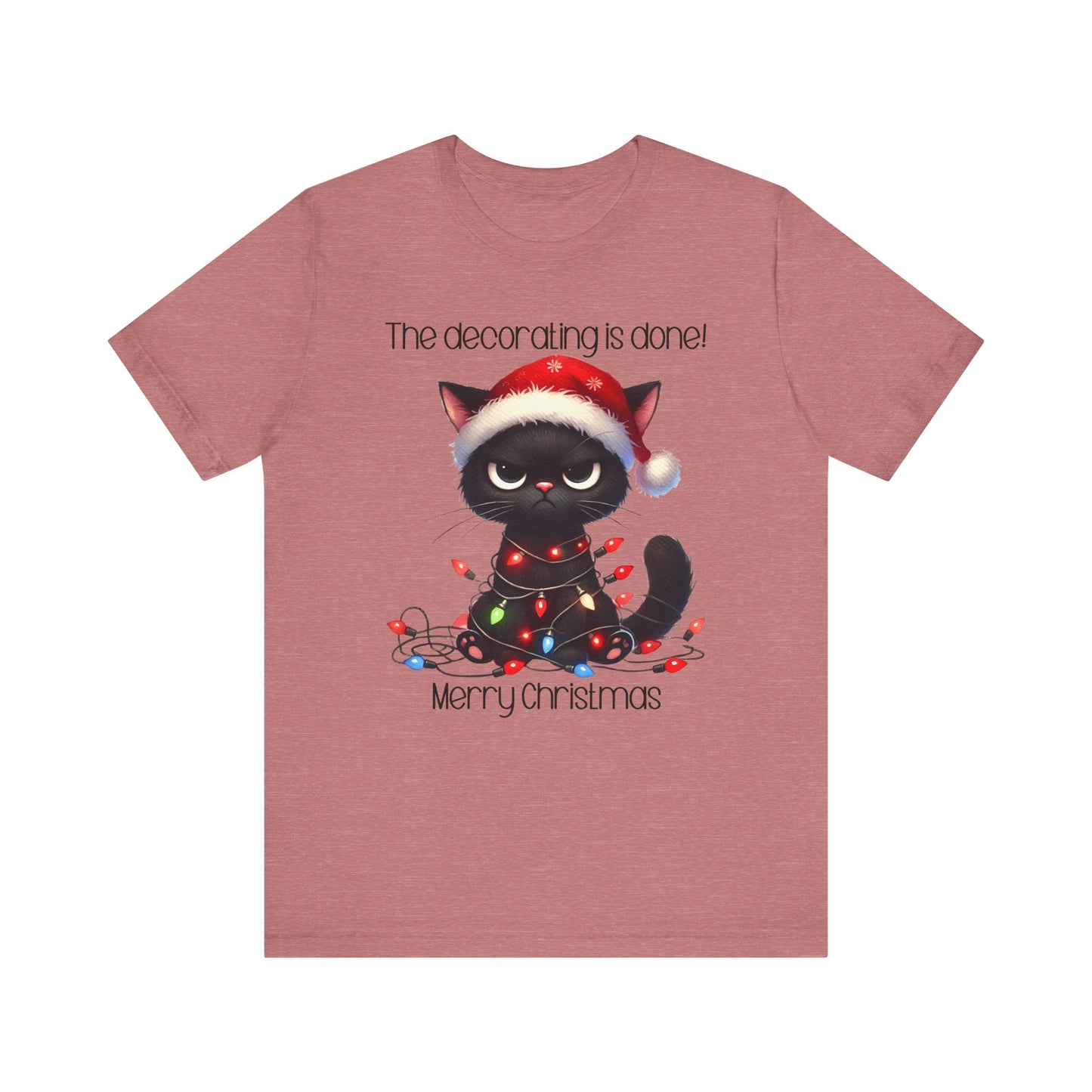 T-shirt - Christmas - Decorating Done (1a)