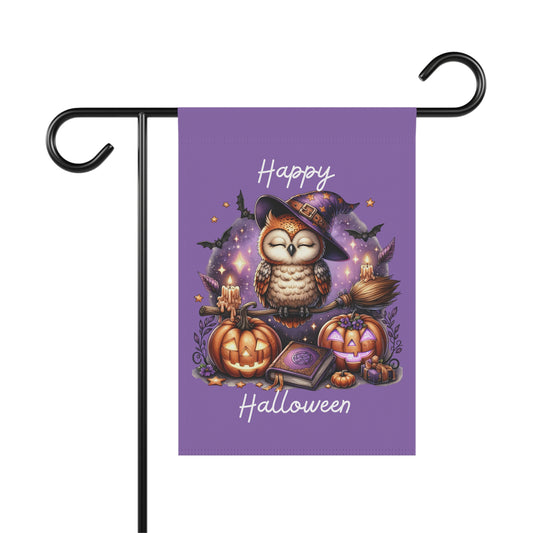 Garden Flag - Halloween - Happy Halloween (02a)