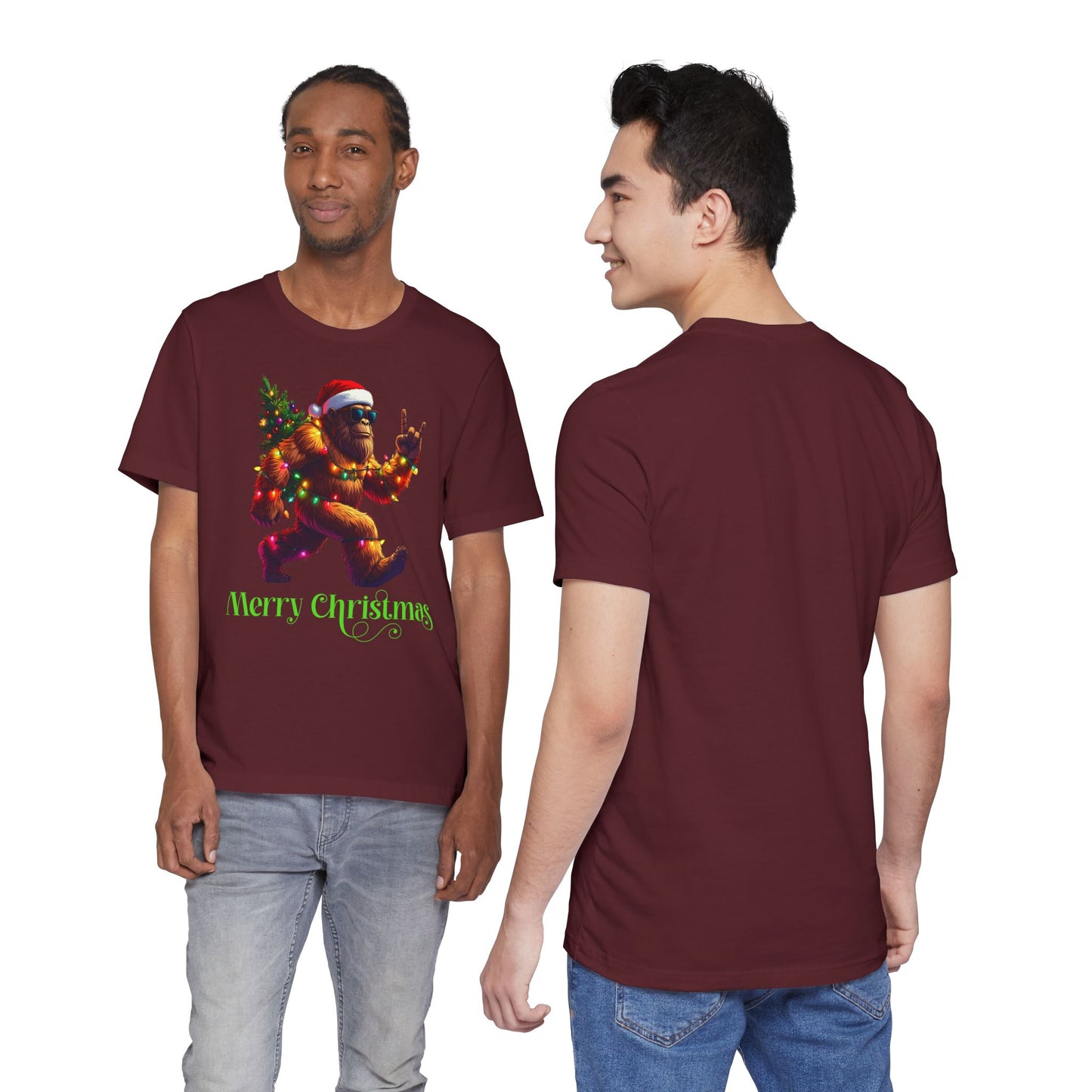 T-shirt - Christmas - Sasquatch (01)