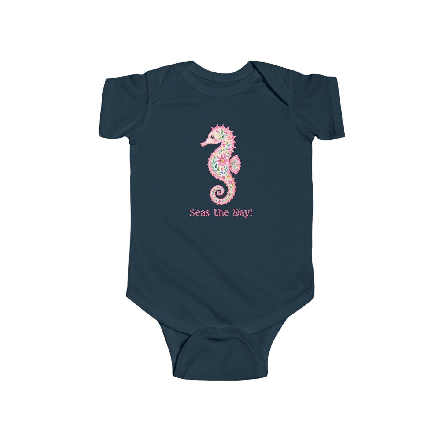 Onesie - Animal - Seas the Day Seahorse (01)