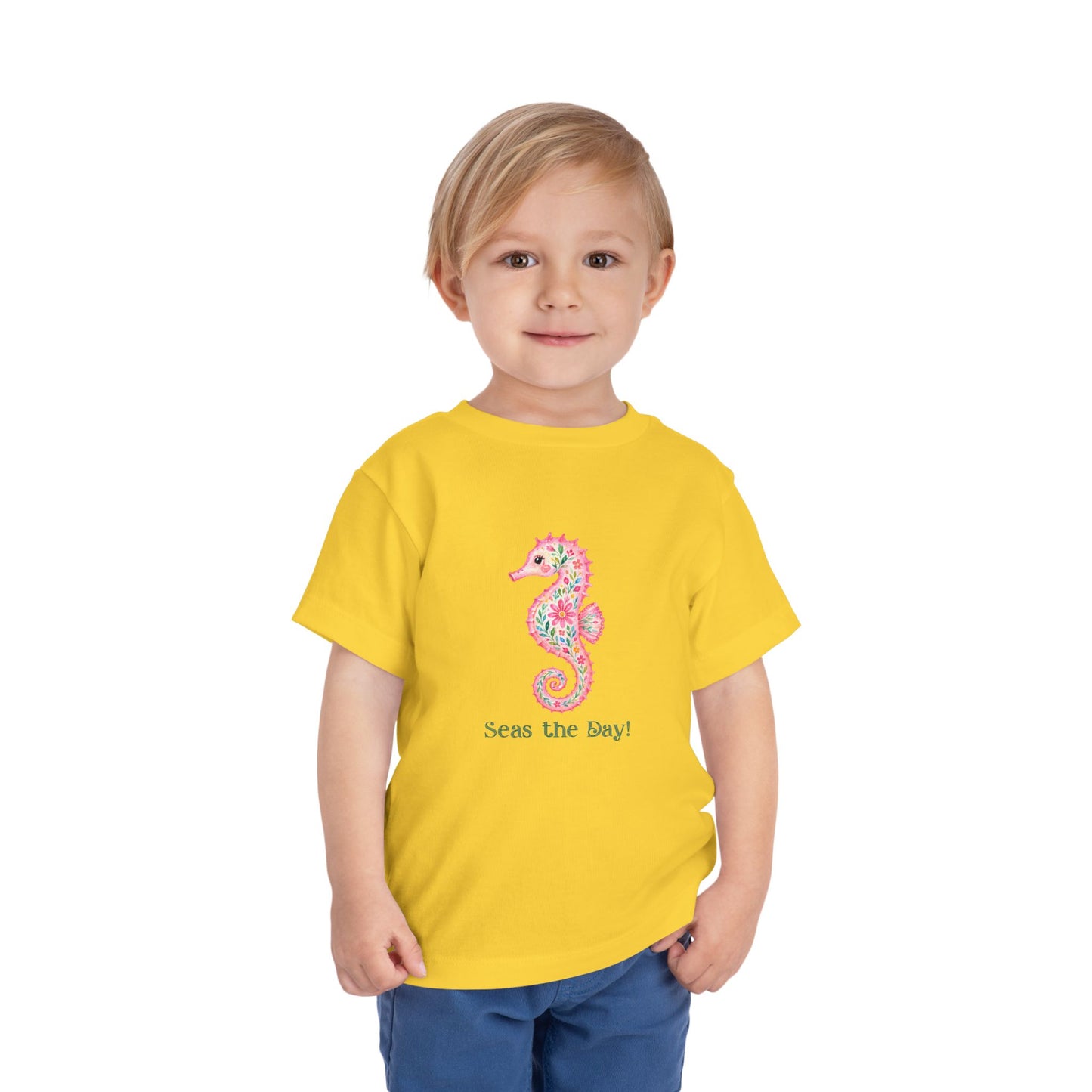 Toddler Tee - Animal - Seas the Day Sea Horse (01)