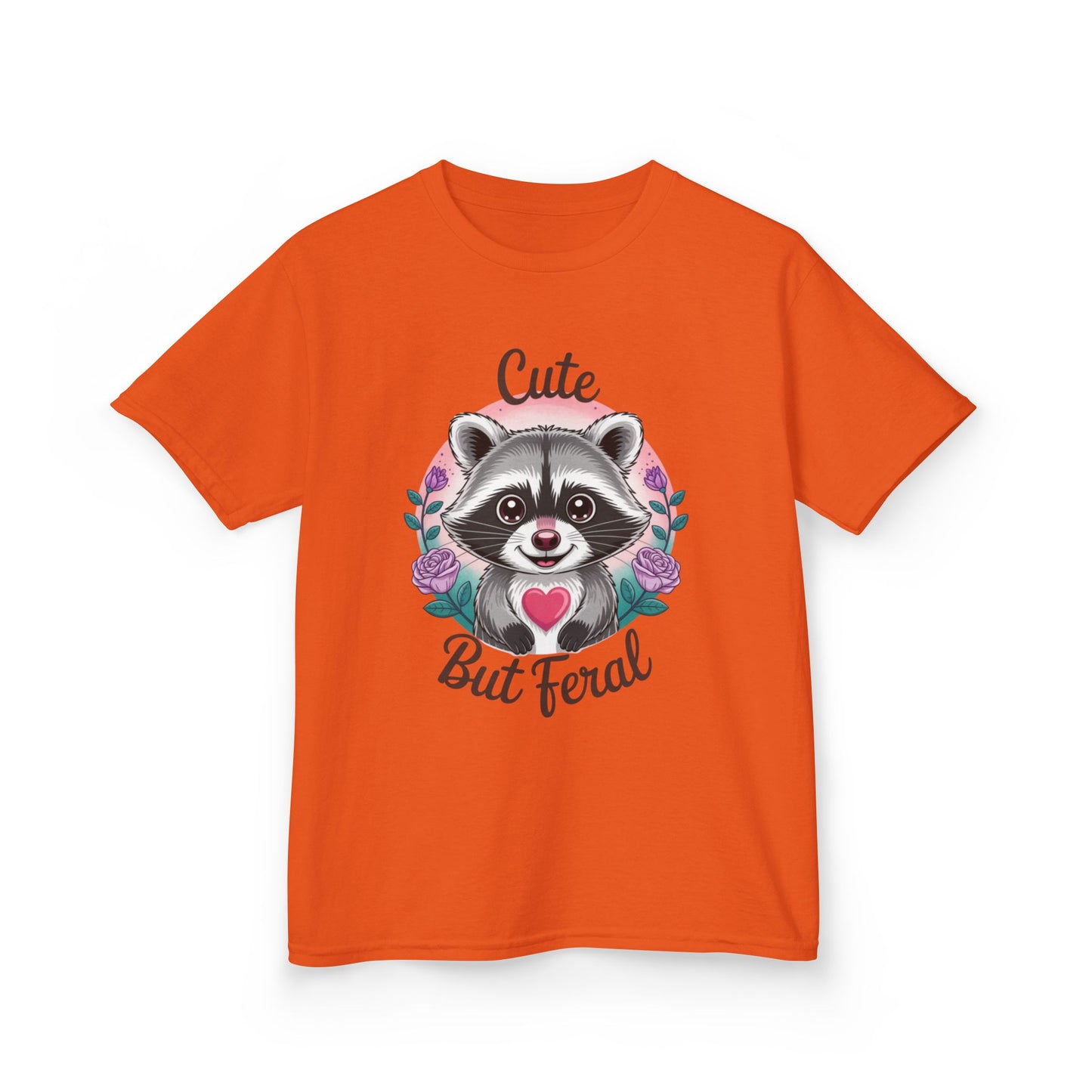 Child Tee - Animal / Racoon - Cute but Feral (01)