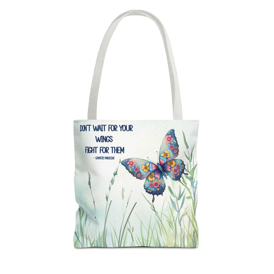 Tote Bag - Butterfly - Don't wait for your wings.... (1)