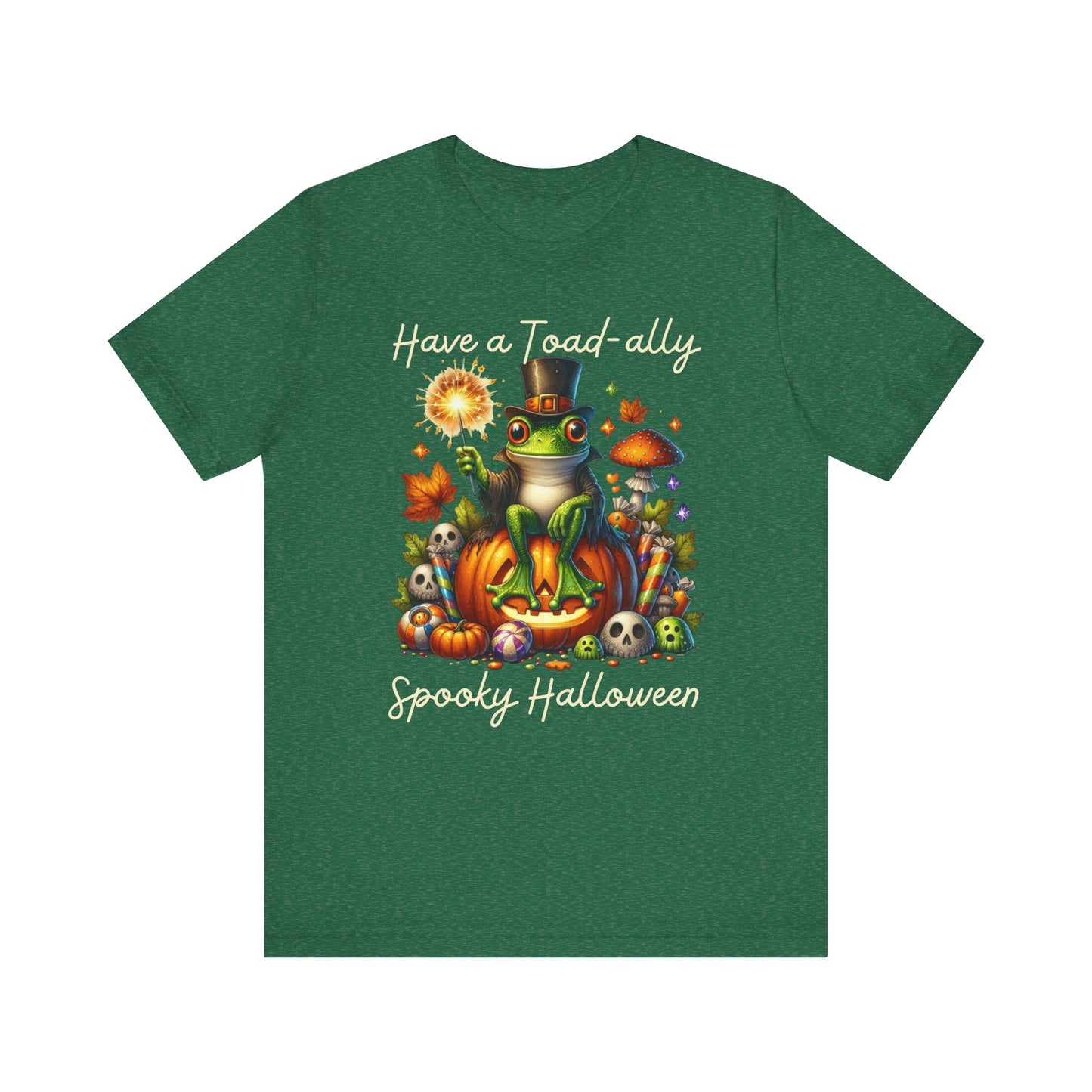 T-shirt - Halloween - Toad-ally Spooky Halloween (01b)