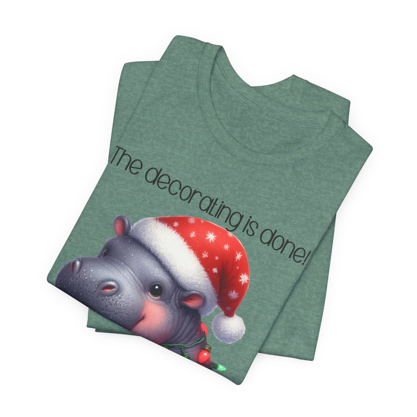 T-shirt - Christmas - Decorating Done (6a)