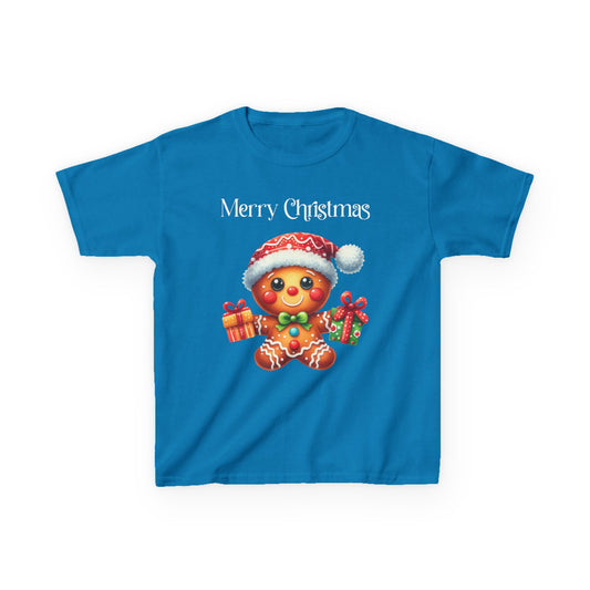 Child Tee - Christmas - Gingerbread - Merry Christmas (01a)