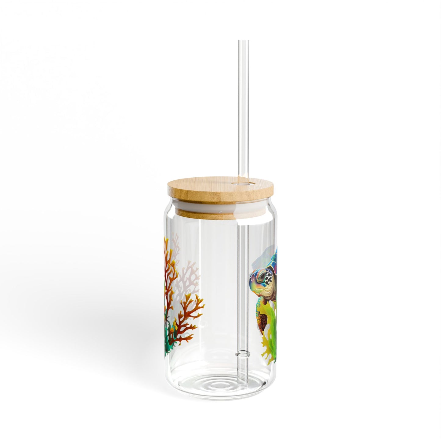 Sipper Glass - Animal - Sea Turtle