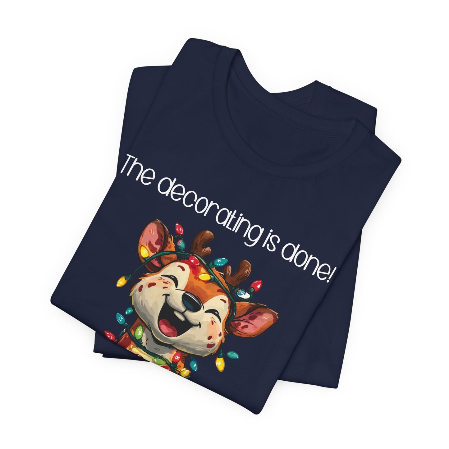 T-shirt - Christmas - Decorating Done (2b)