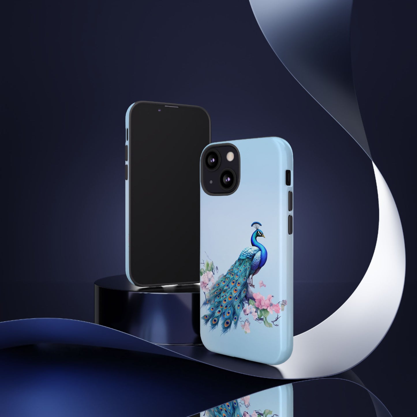 Tough Cell Phone Case - Animal - Peacock (1)