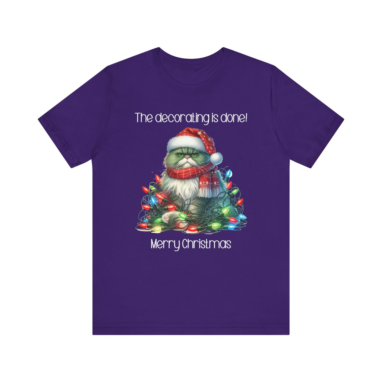 T-shirt - Christmas - Decorating Done (3b)