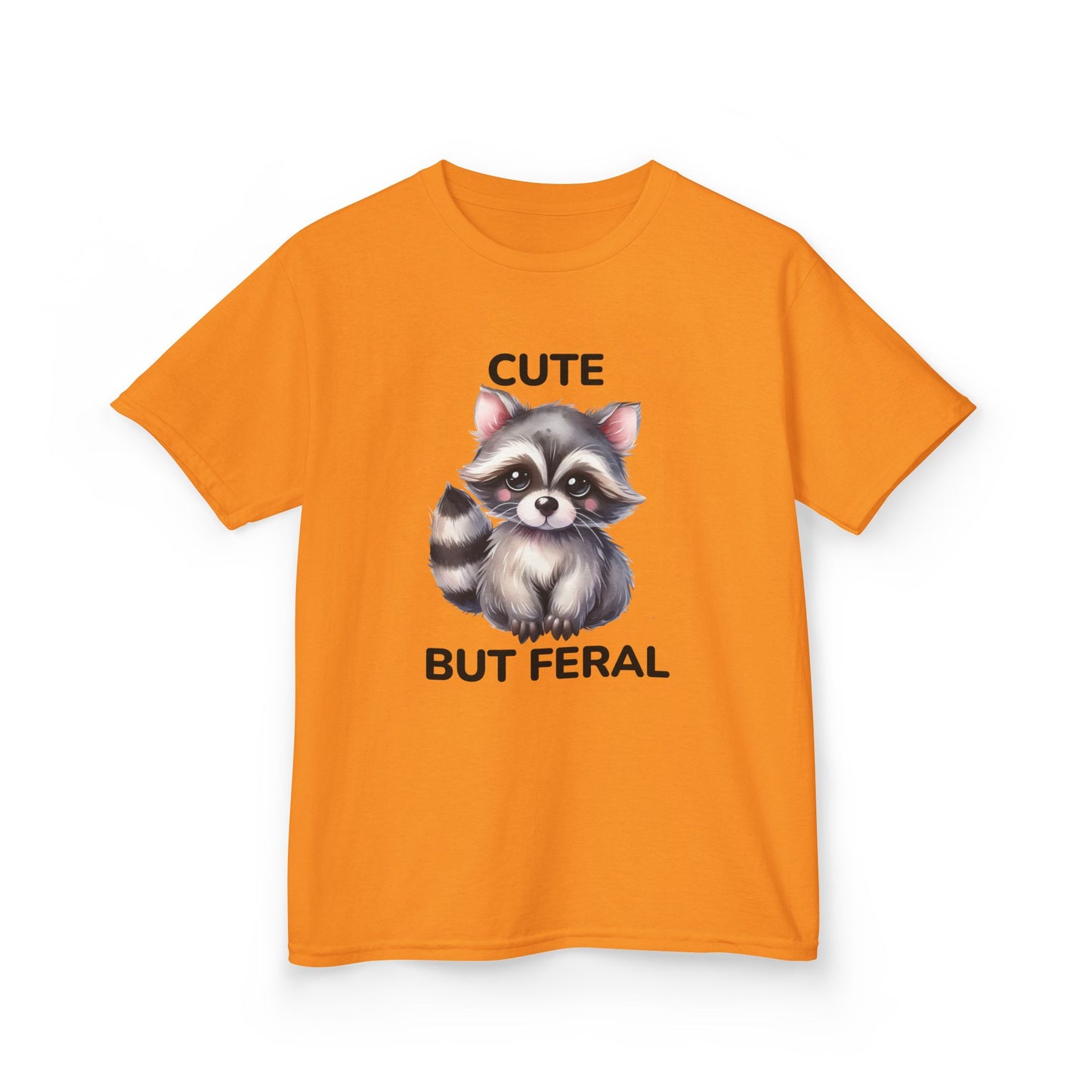 Child Tee - Animal / Racoon - Cute but Feral (02)