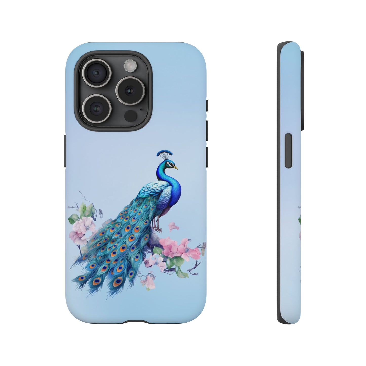 Tough Cell Phone Case - Animal - Peacock (1)