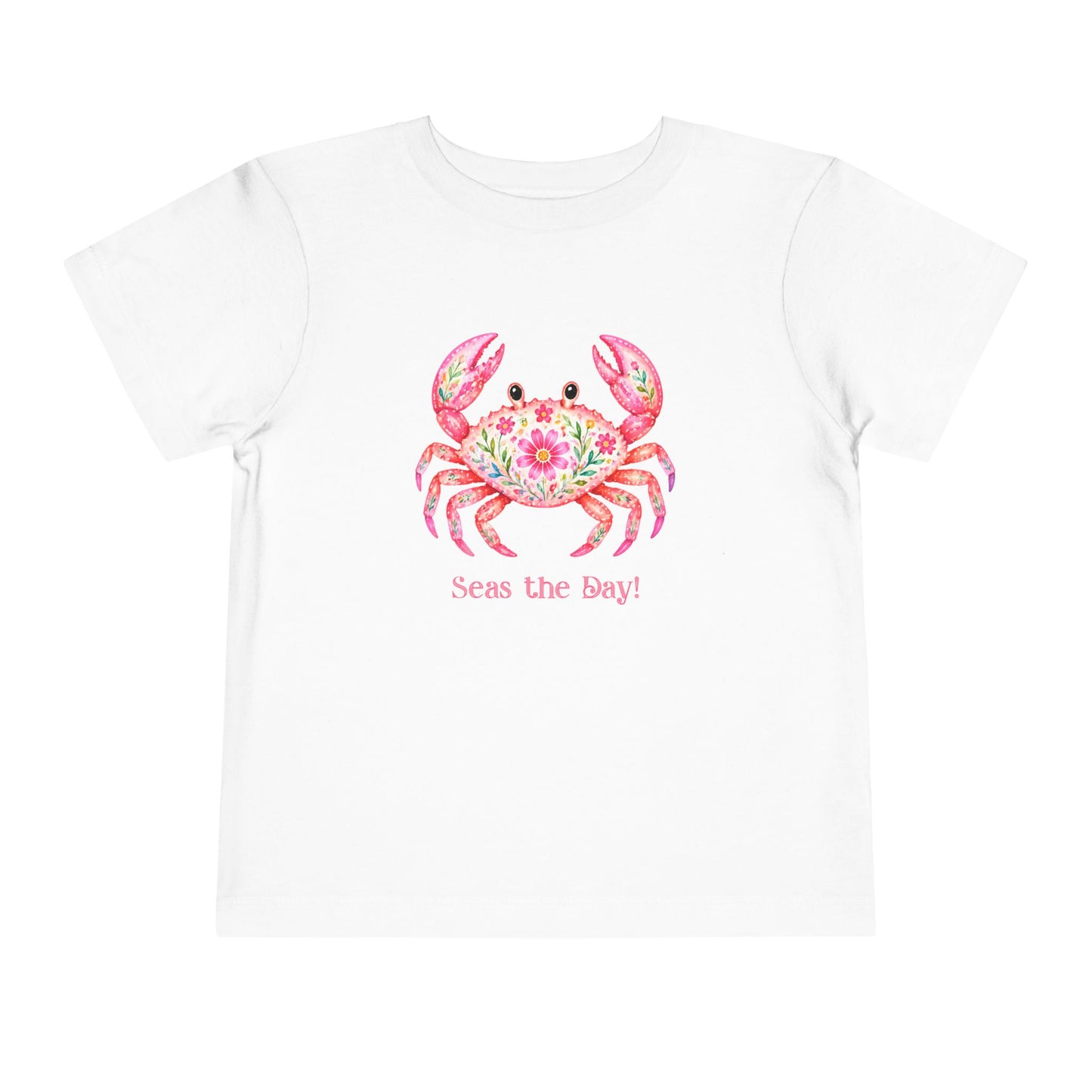 Toddler Tee - Animal - Seas the Day Crab (01)