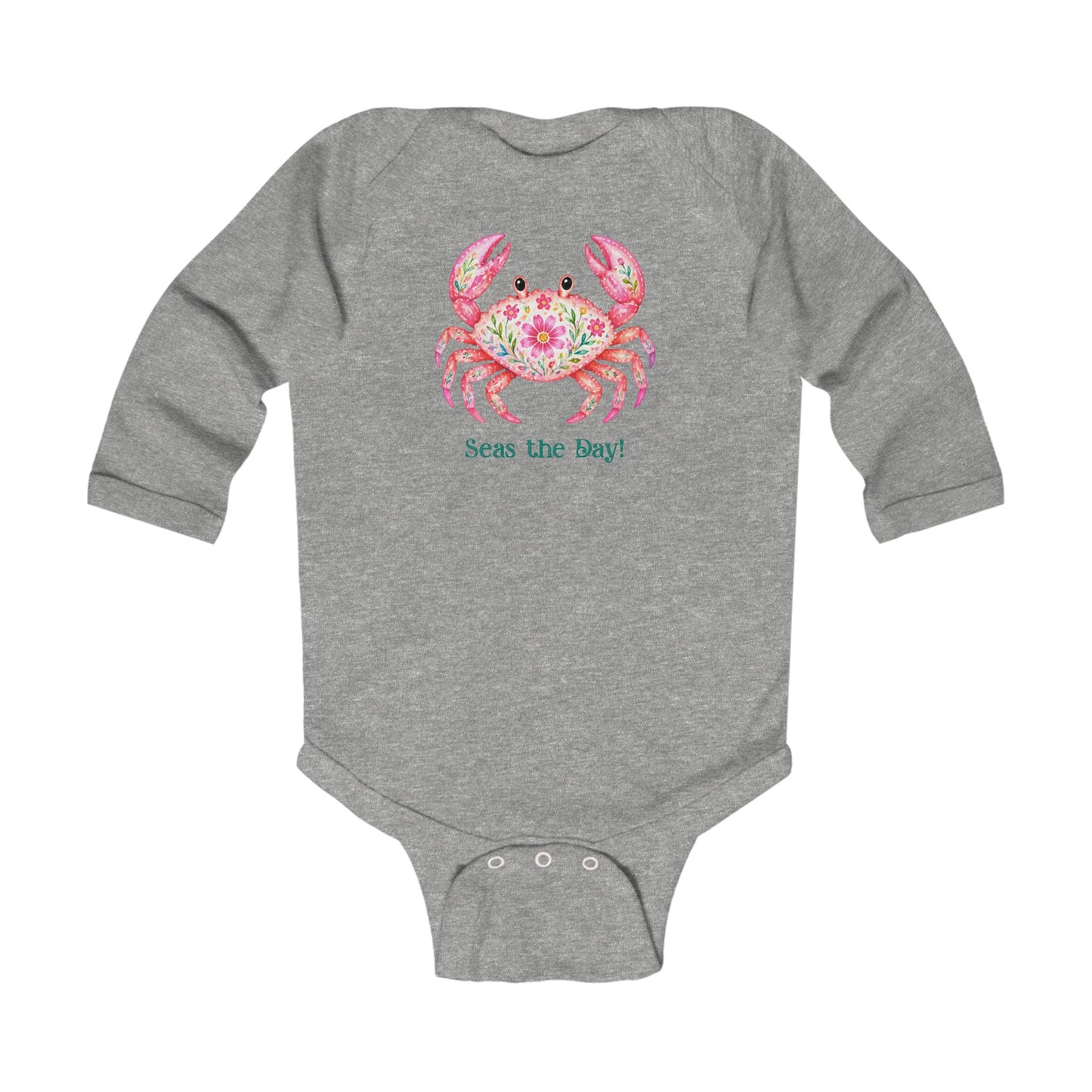 Onesie - Animal - Seas the Day Crab (01)