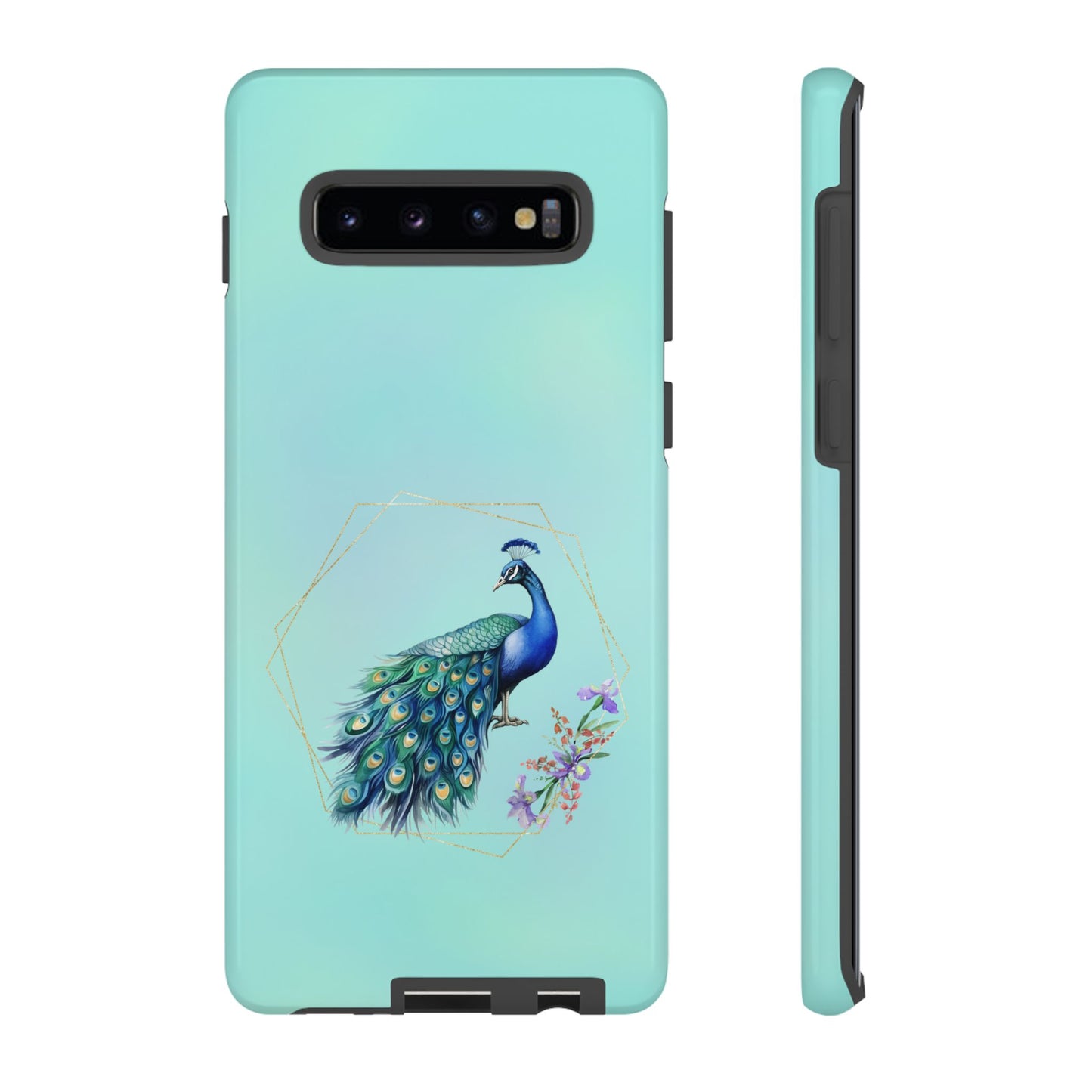 Tough Cell Phone Case - Animal - Peacock (2)