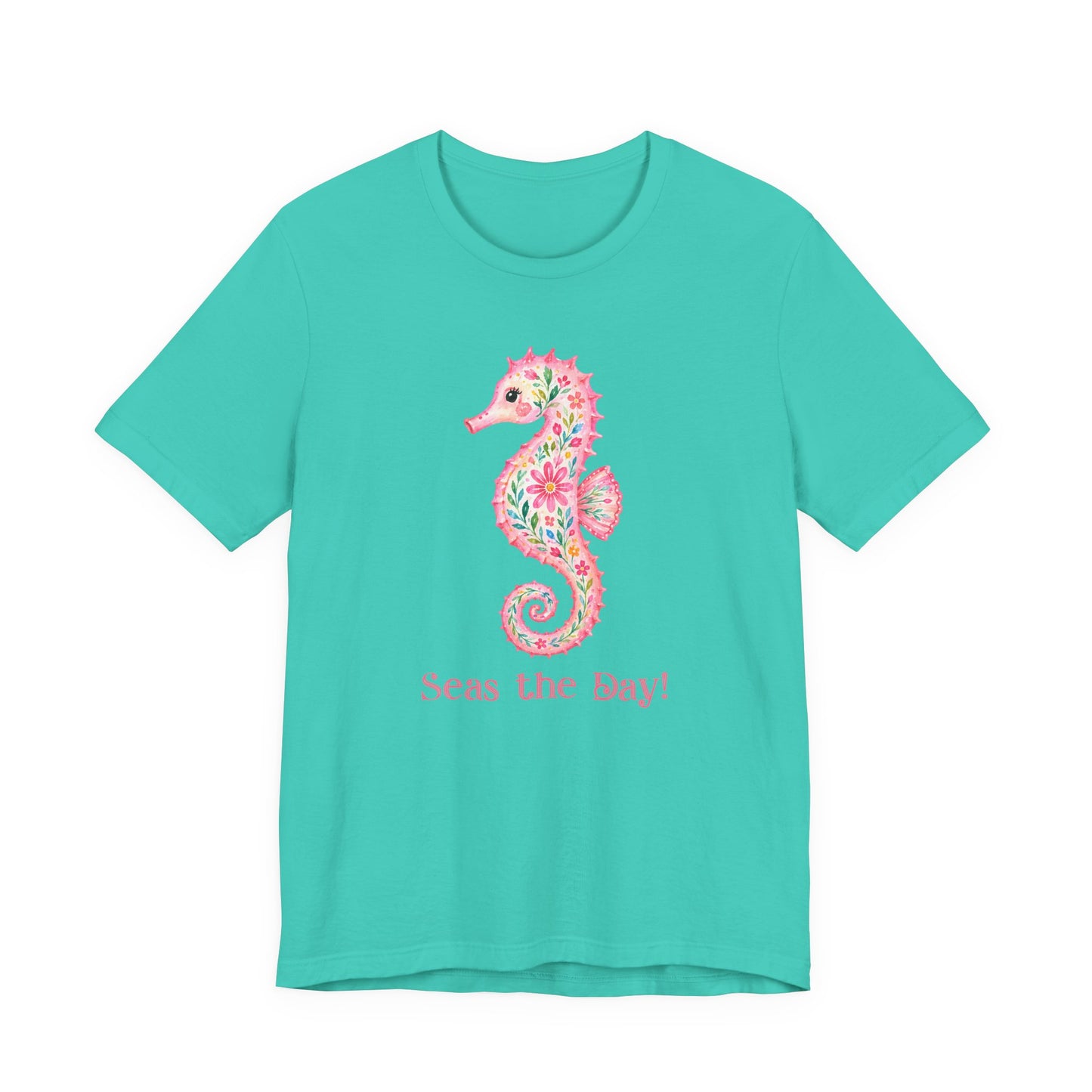 T-Shirt - Animal - Seas the Day Sea Horse (01)