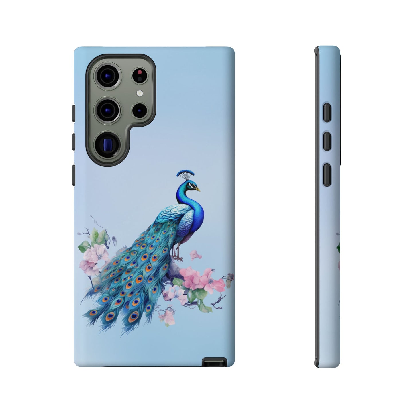 Tough Cell Phone Case - Animal - Peacock (1)