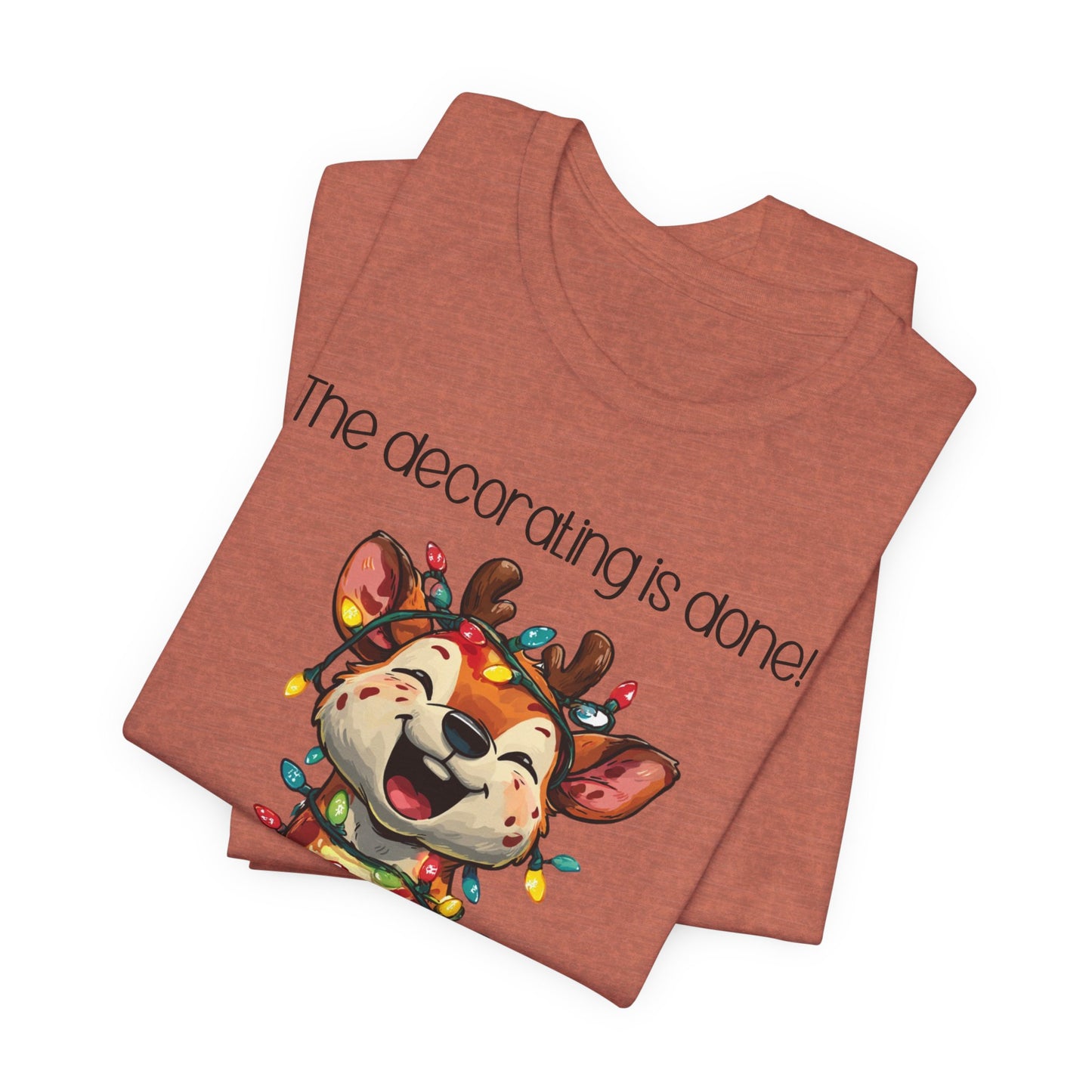 T-shirt - Christmas - Decorating Done (2a)