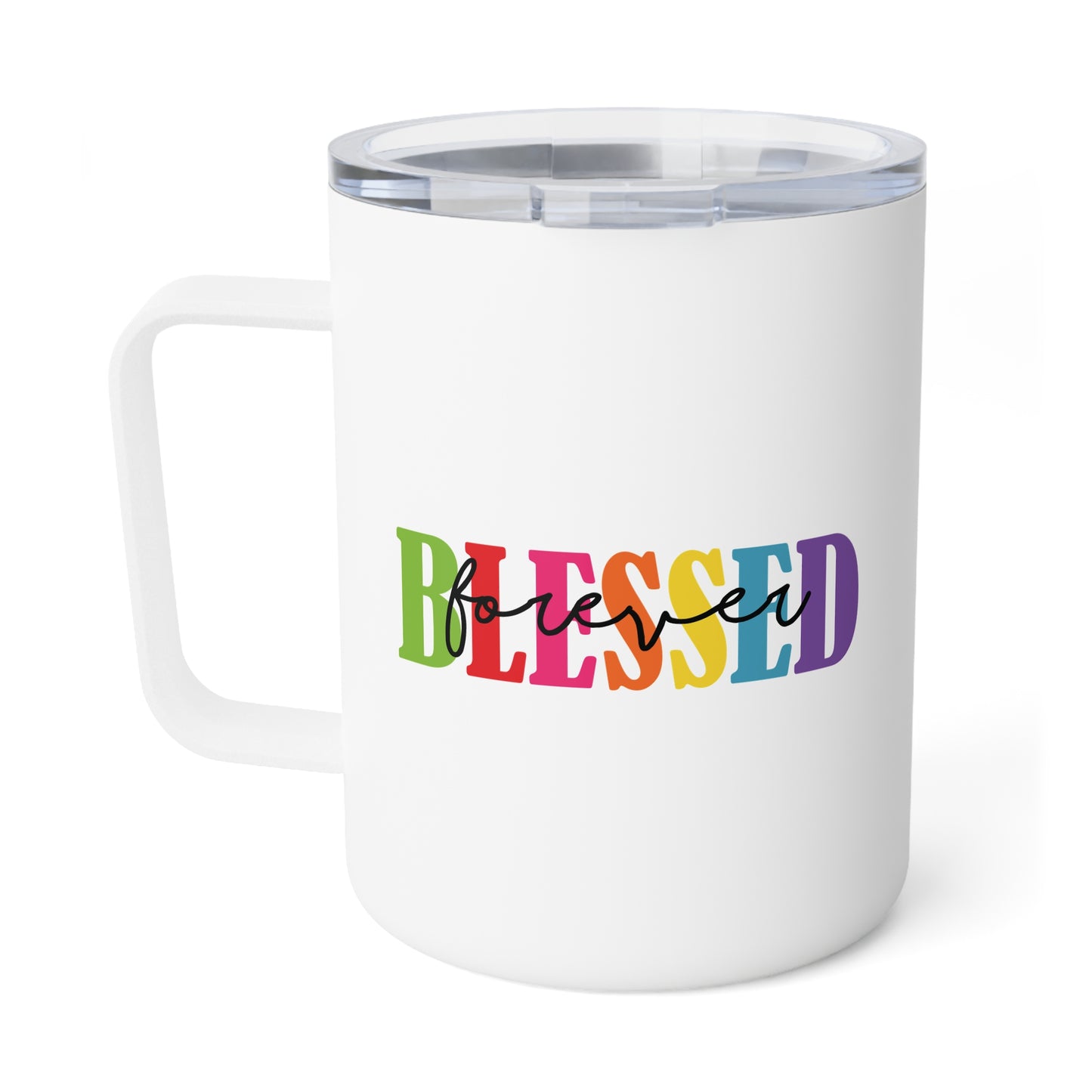 Insulated Mug - Faith - Blessed Forever (1)