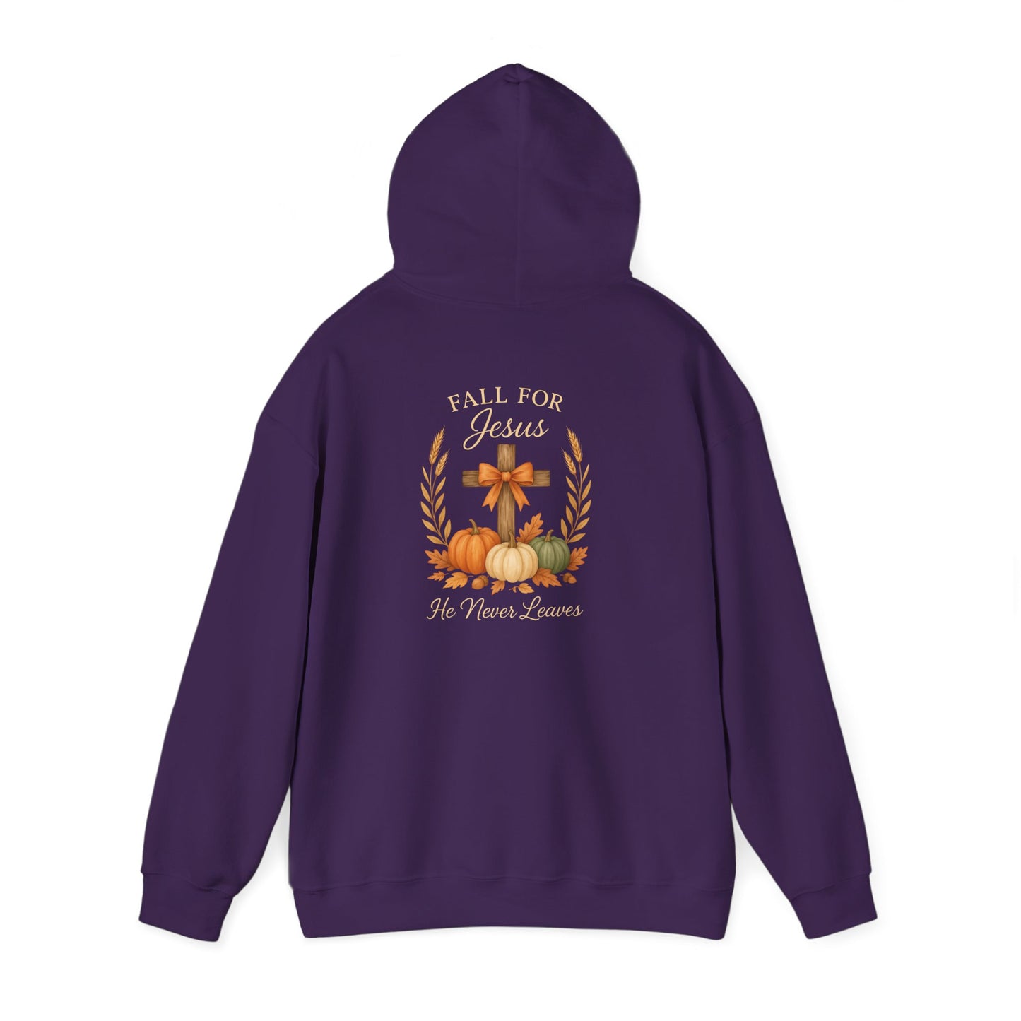 Heavy Blend Hoodie - Faith -  Fall for Jesus (01 Autumn)