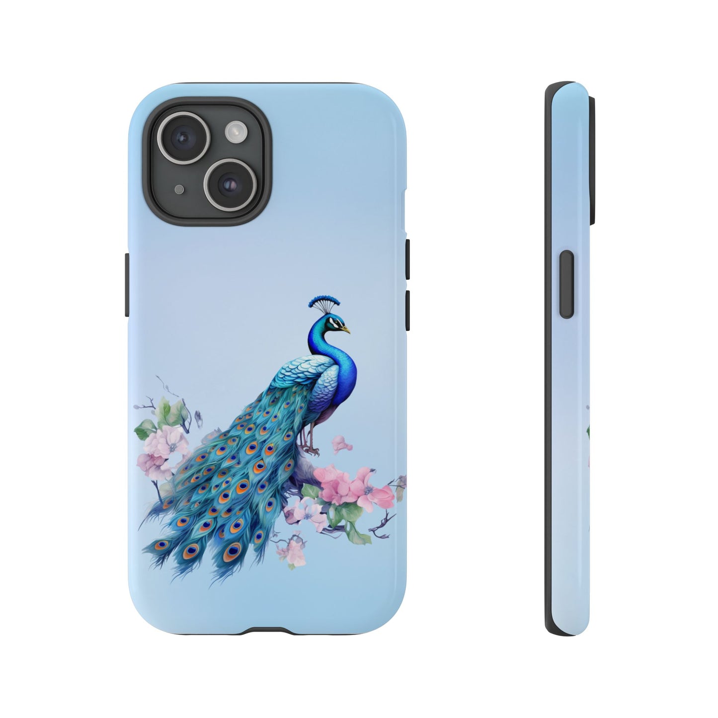 Tough Cell Phone Case - Animal - Peacock (1)