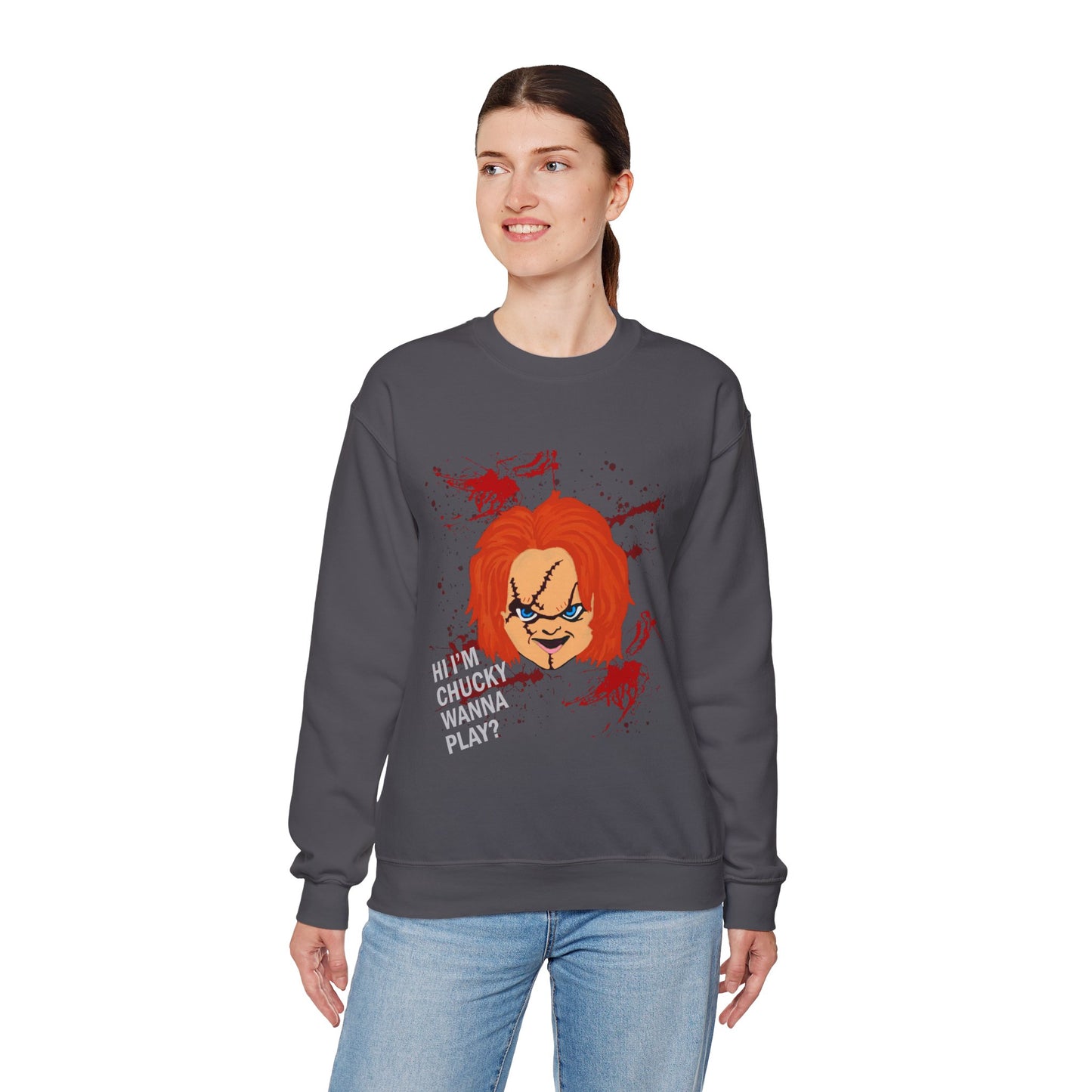 Sweatshirt - Unisex - Chucky Horror Sweatshirt